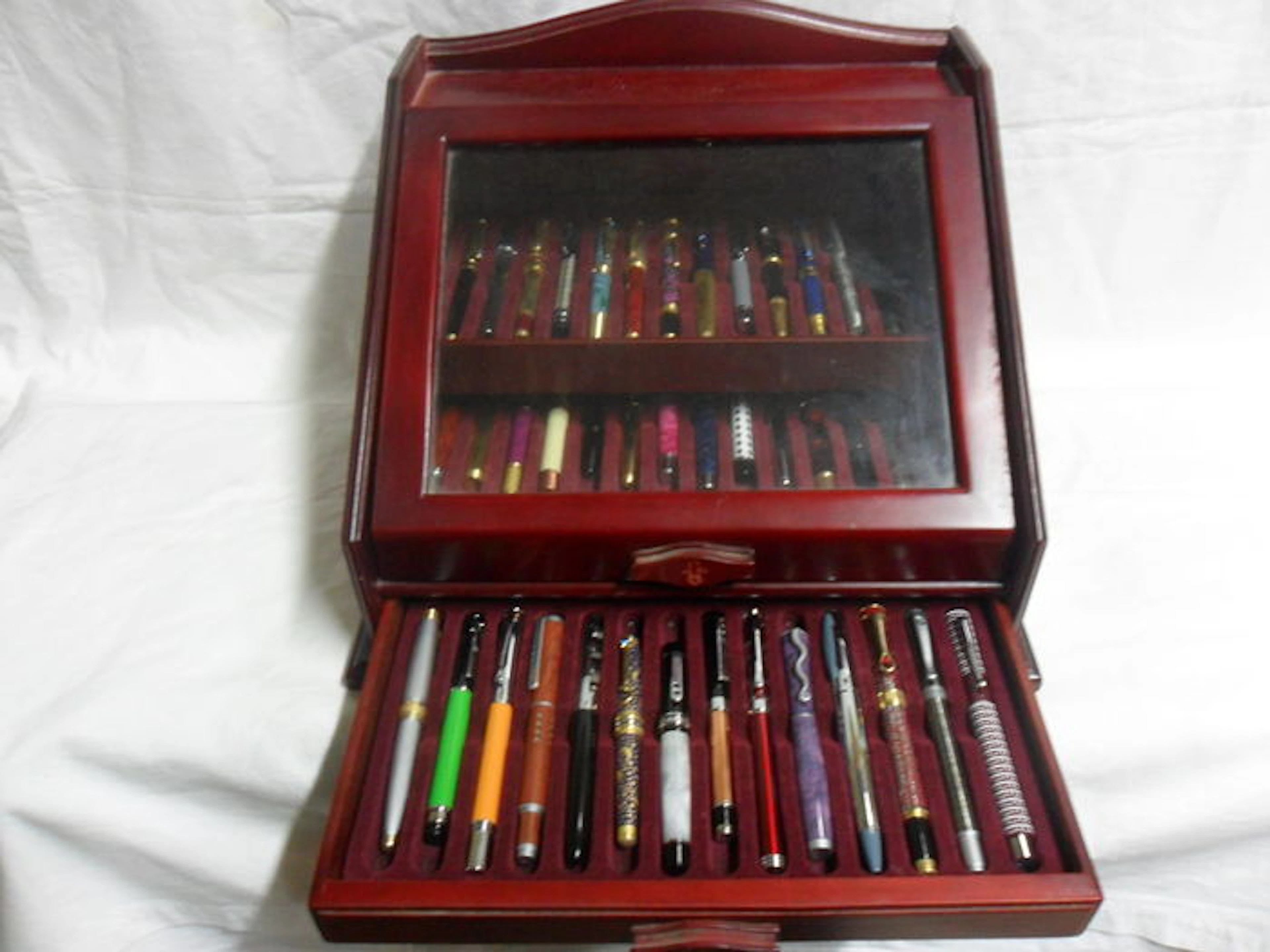 Collection of 52 pens with Swarowski components