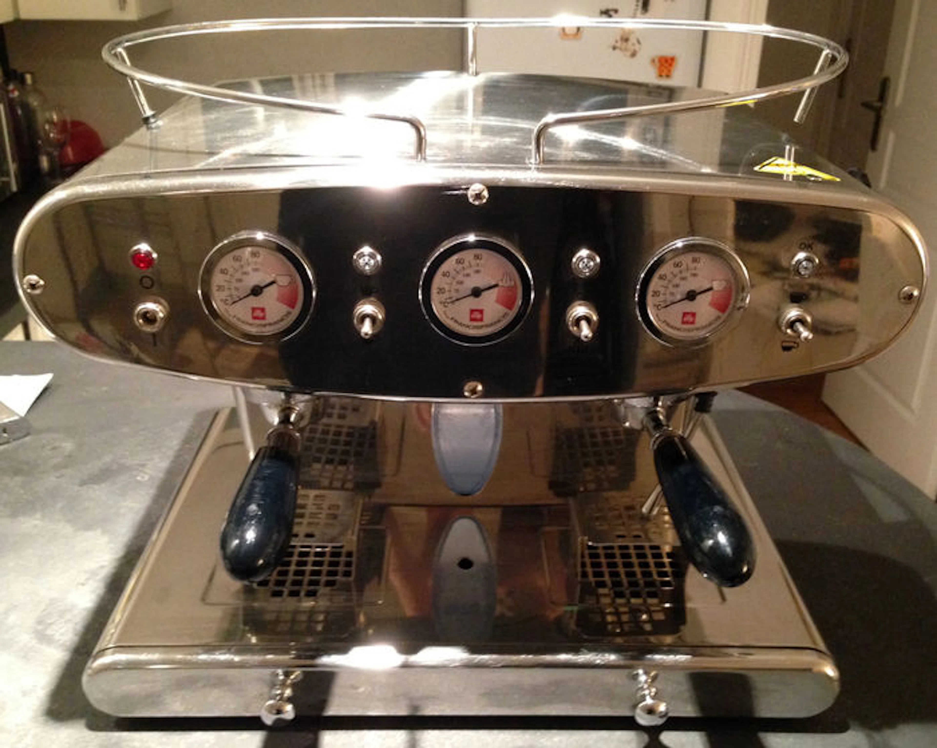 Francis Francis pour Illy - Machine à café double espresso