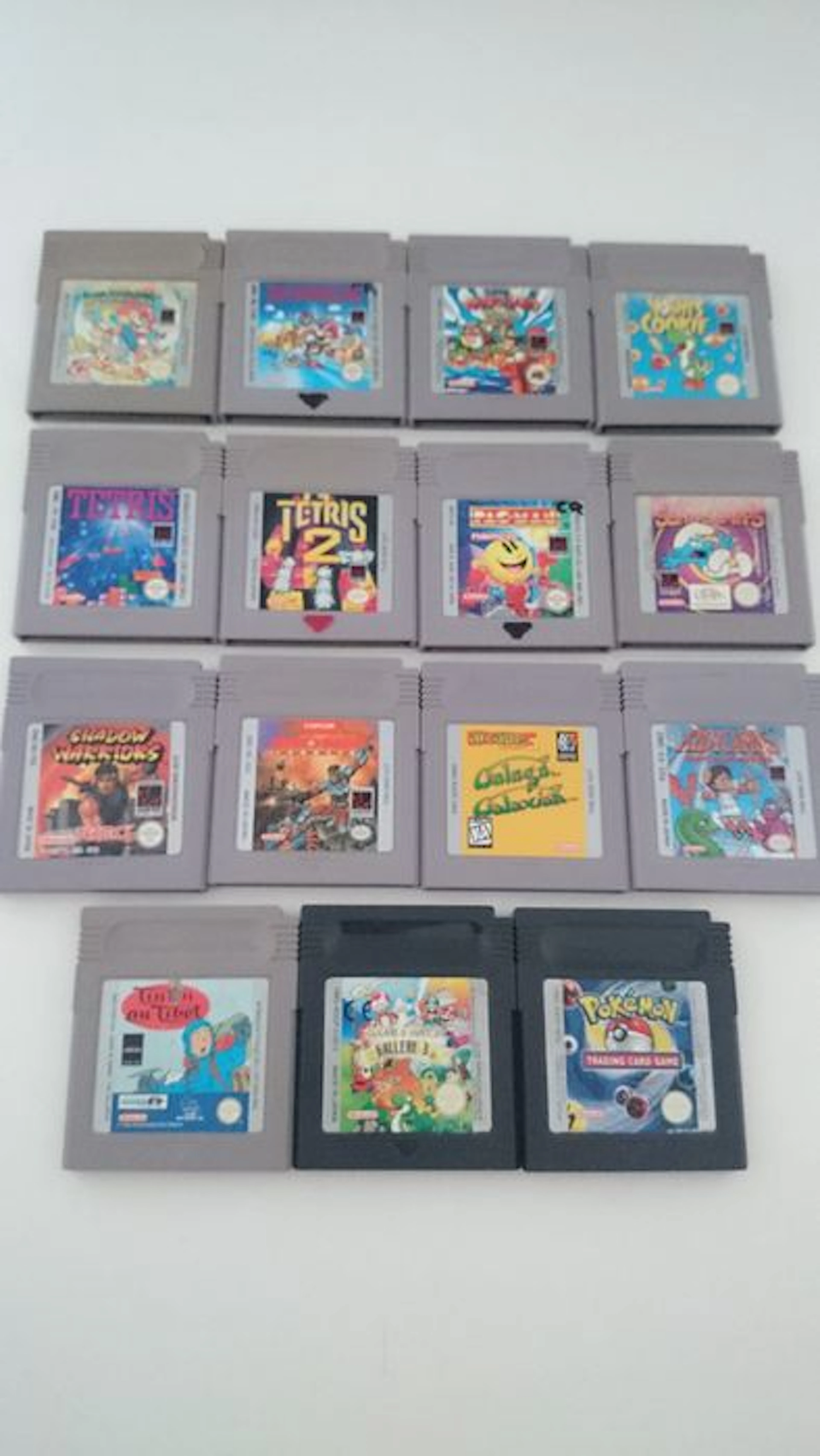 Lot of 15 great Nintendo Gameboy Classic/ Color games (Rare)!!!