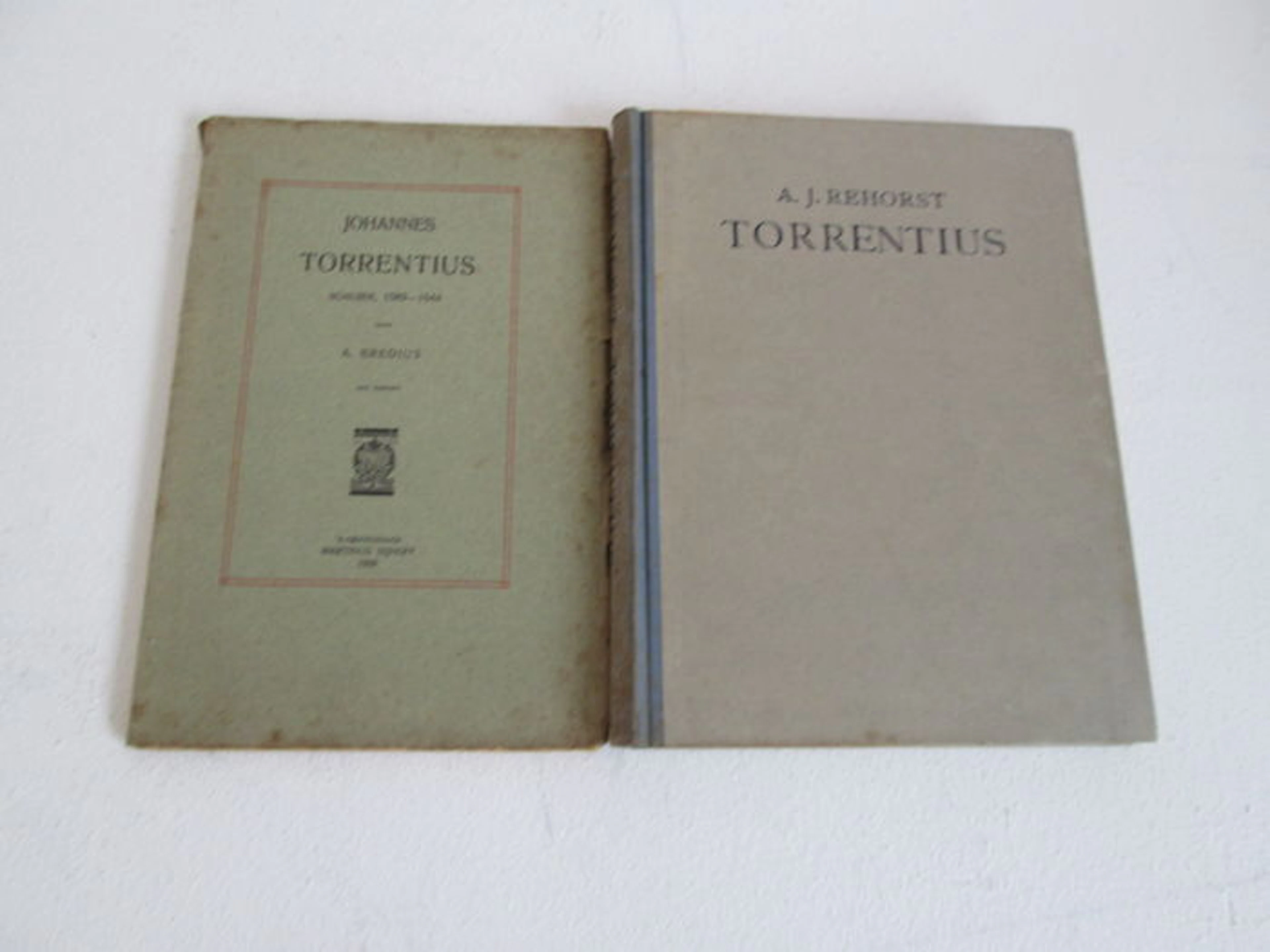 Dutch Art; Lot with 2 publications on Johannes Torrentius -1909/1939