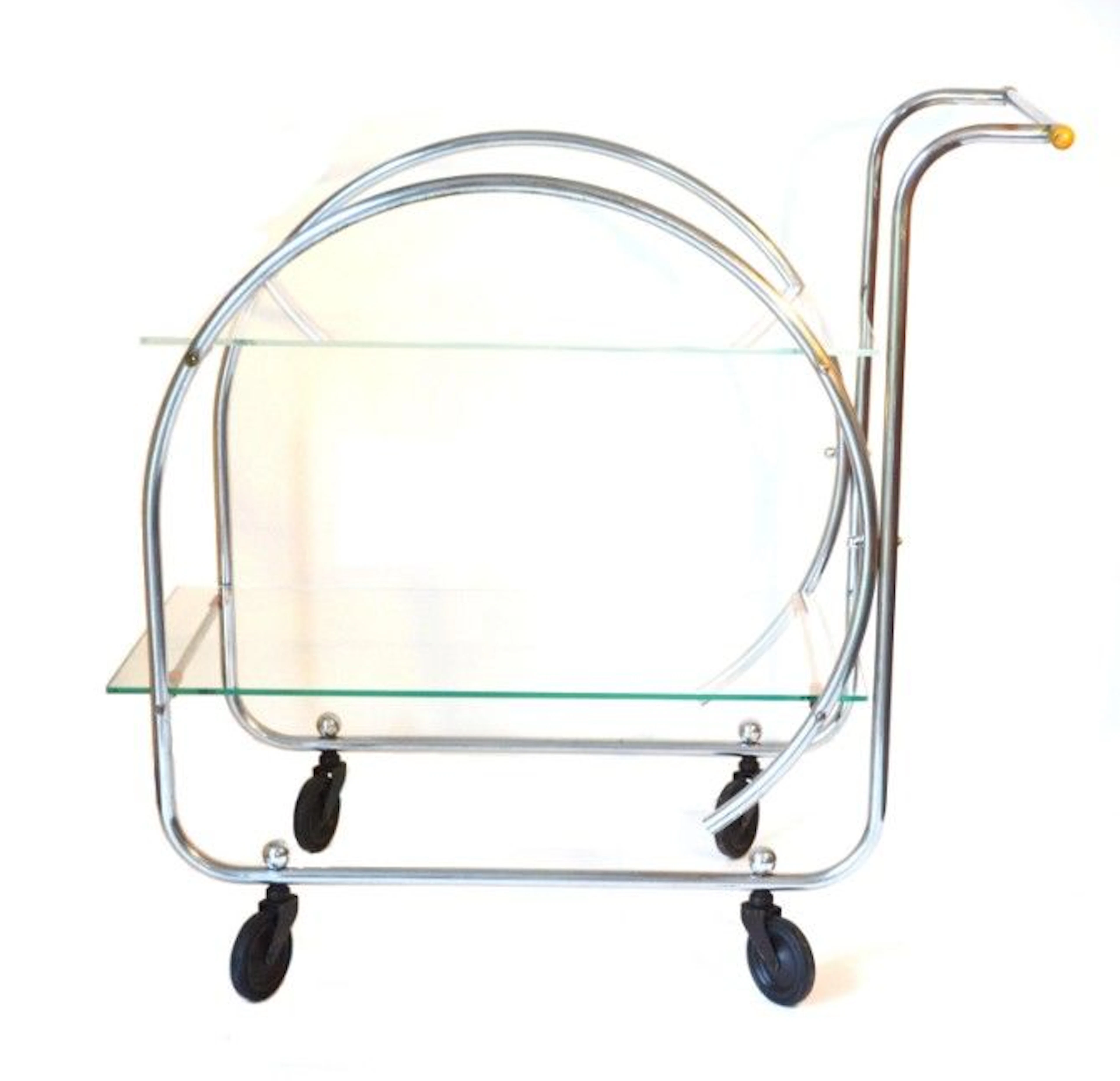 Art Deco tea wagon - Fana Metals Rotterdam