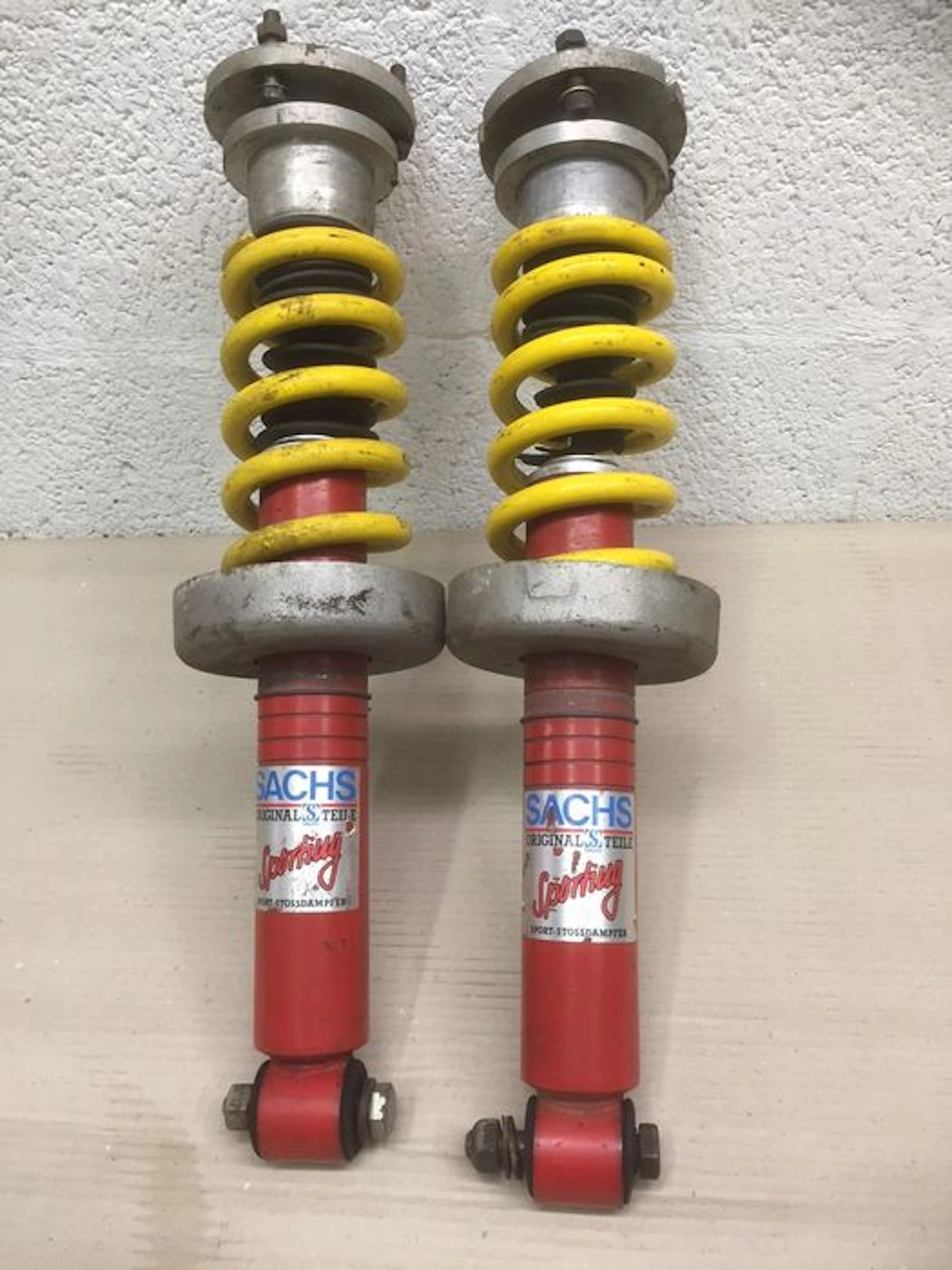 Sachs - Set regelbare vering / schokdempers voor BMW E21 of Alpina