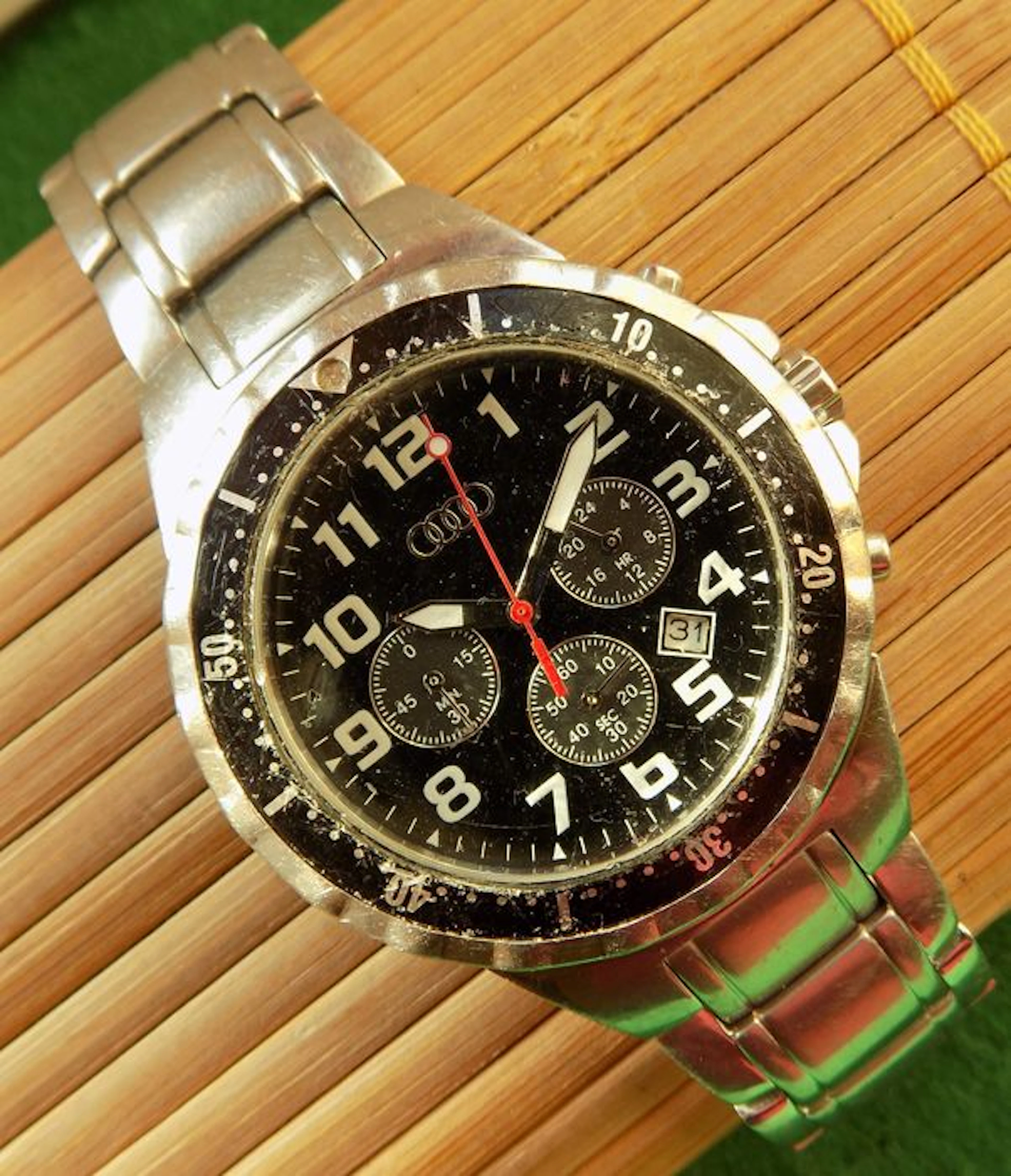 AUDI Sport Chronograph - men's wristwatch - 90s