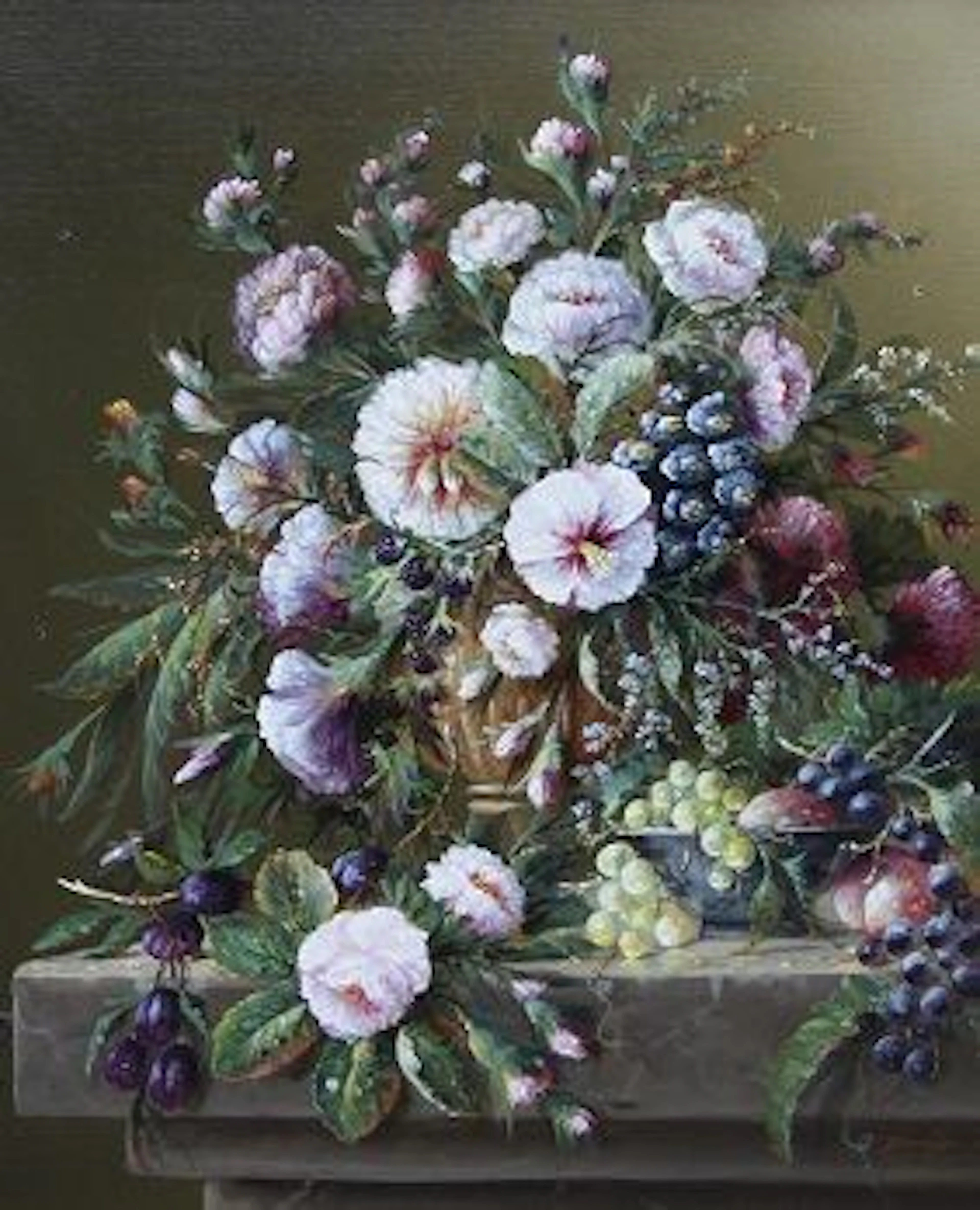 Thomas Heesakkers (1946- ) Groot pronkstilleven