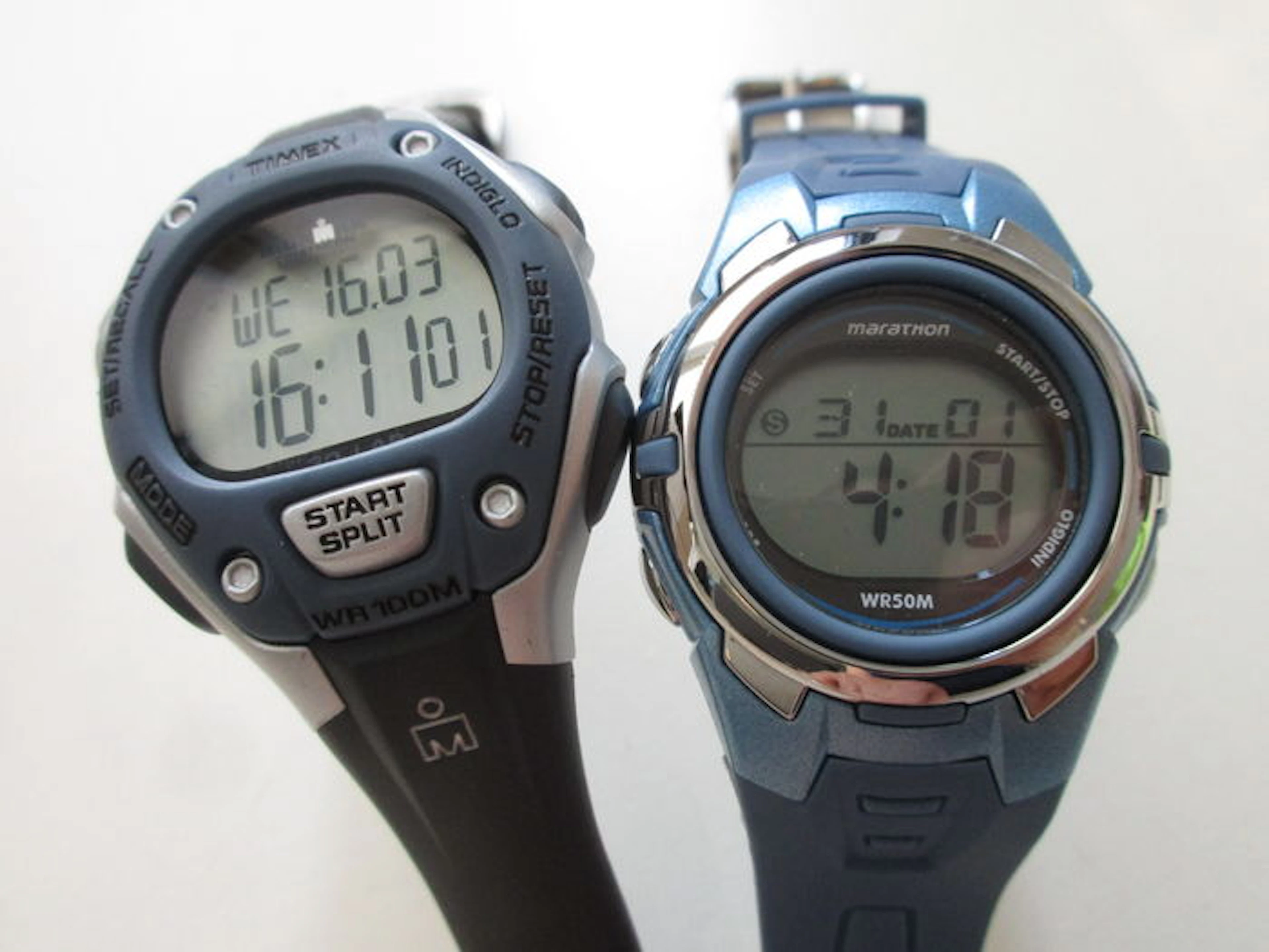 Set of 2 Timex Triathlon and Marathon – Women's wristwatch – circa 2008