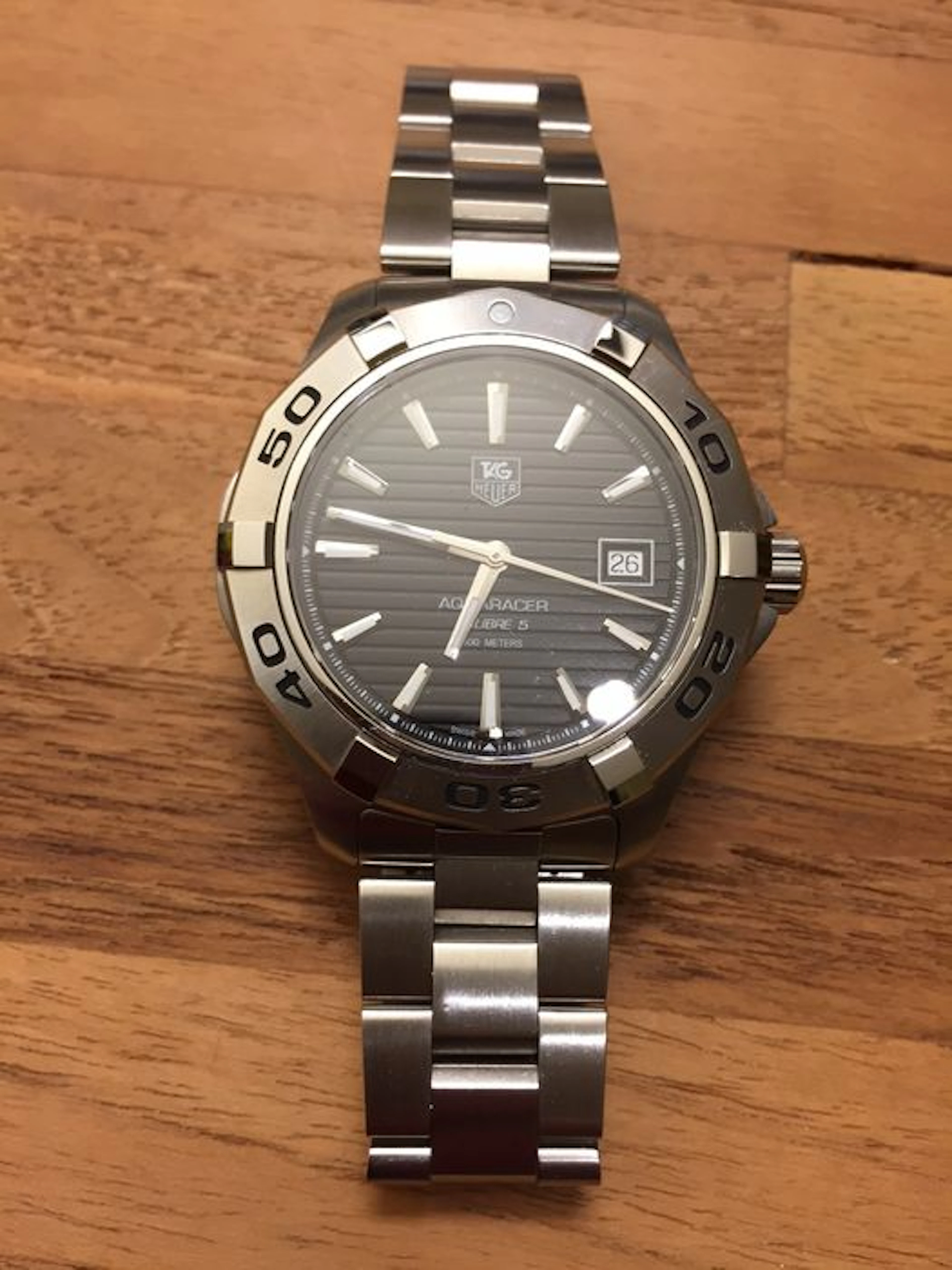 Tag Heuer Aquaracer Calibre 5 Automatic 300 m – Diving watch– men's– 2012