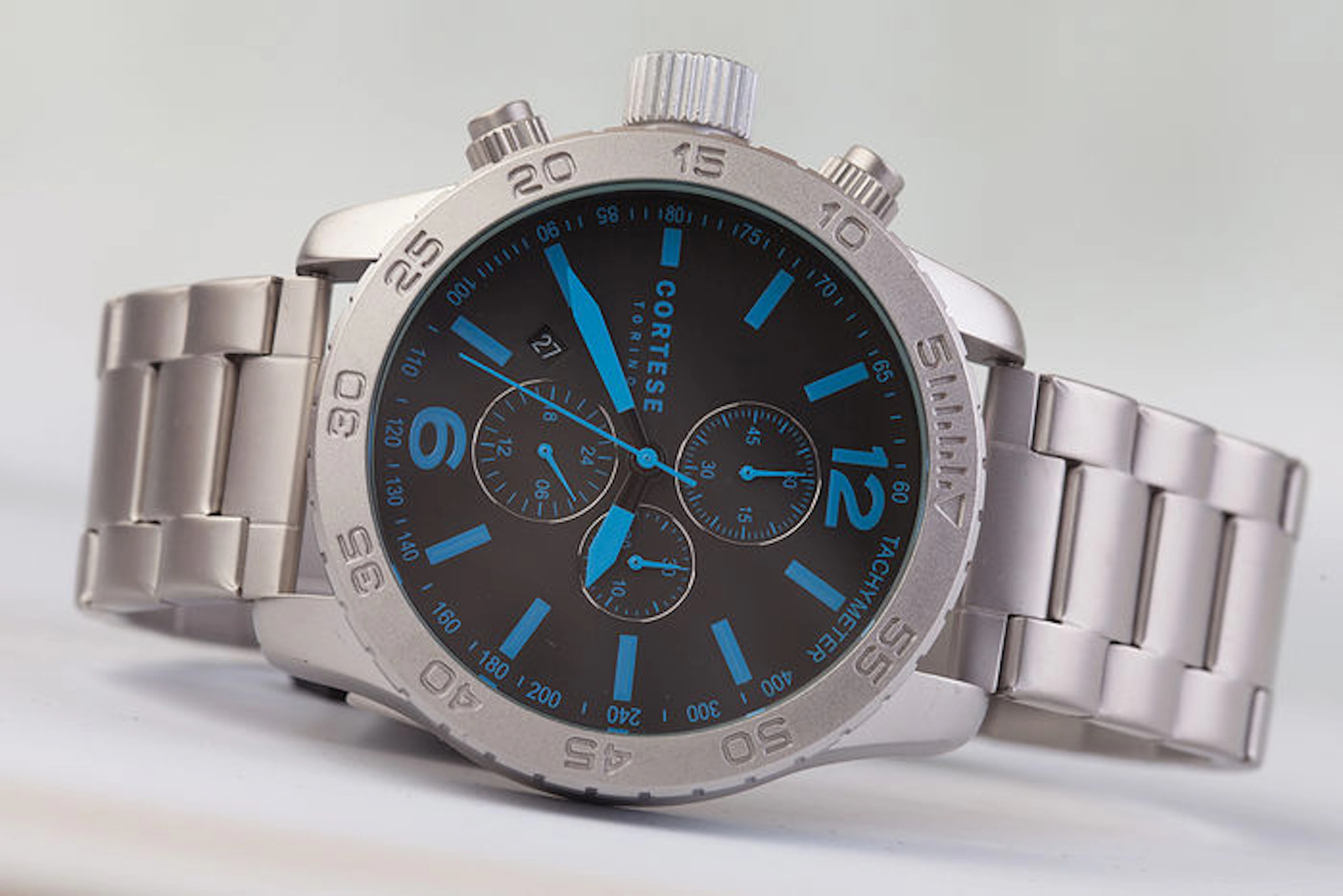 Cortese Lefty Chronograph Mancino – men's wristwatch - mint condition 09