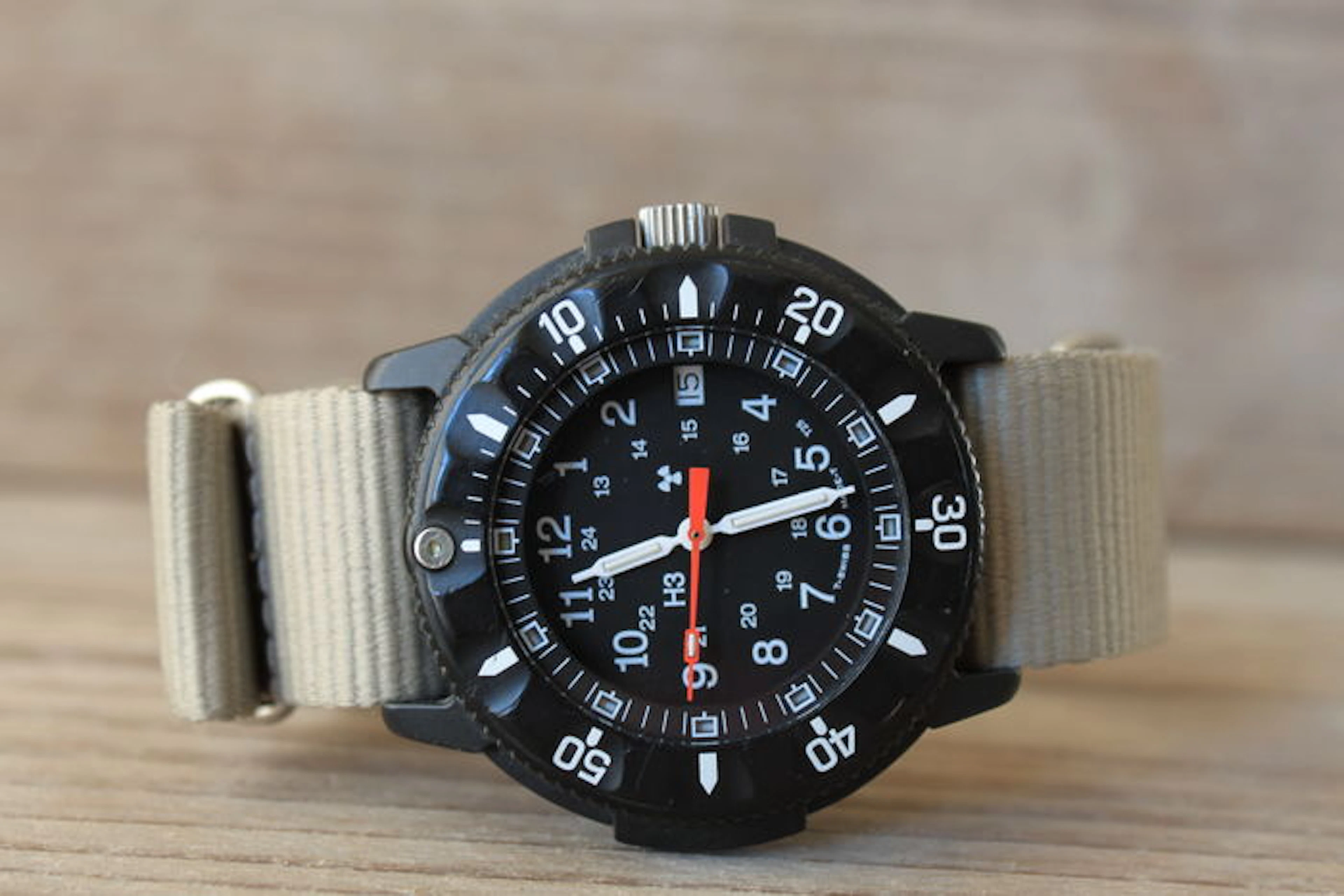 Traser H3 Blue Thunder Commander - wristwatch