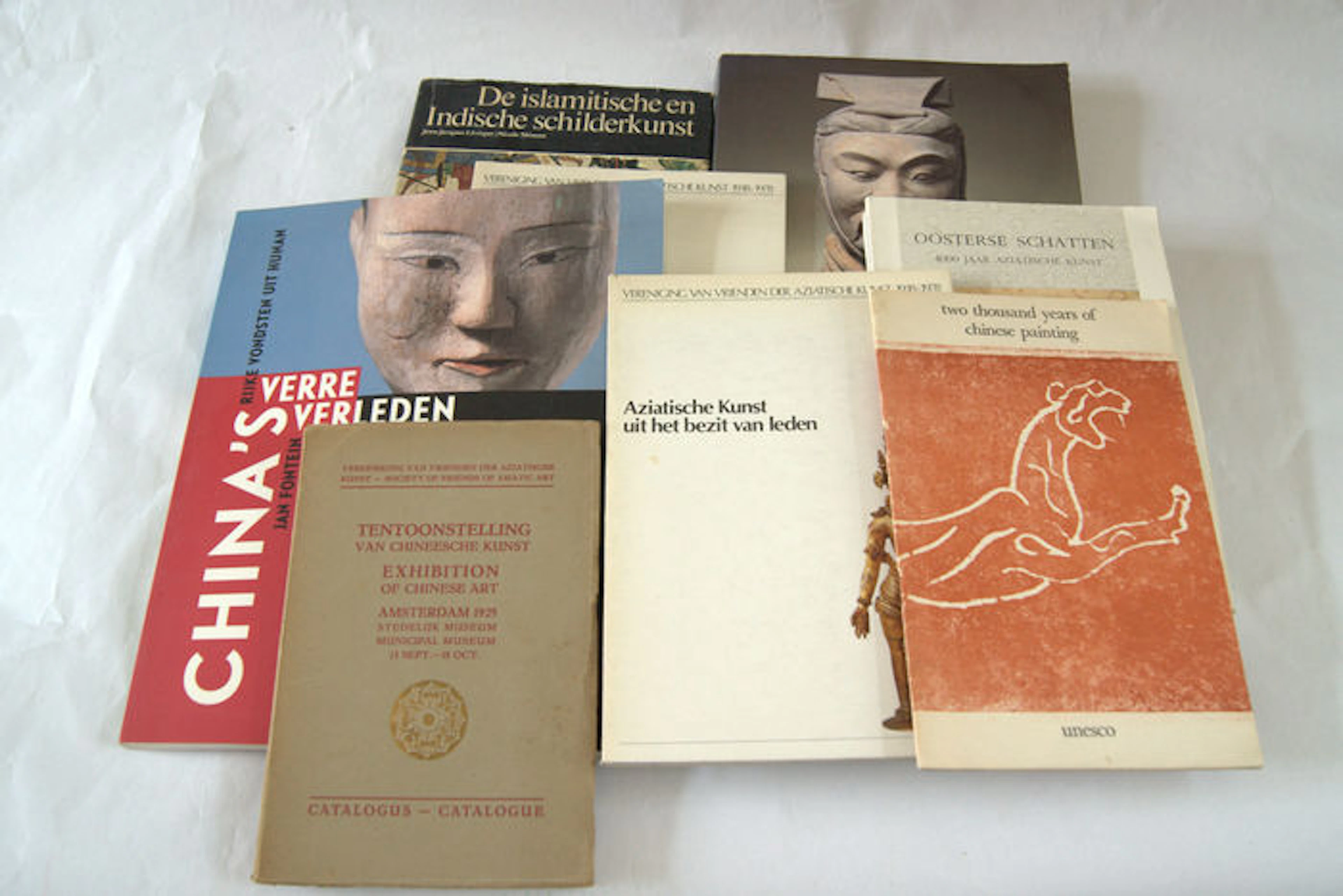 Lot met 7 boeken over Aziatische kunst - 1925/1994