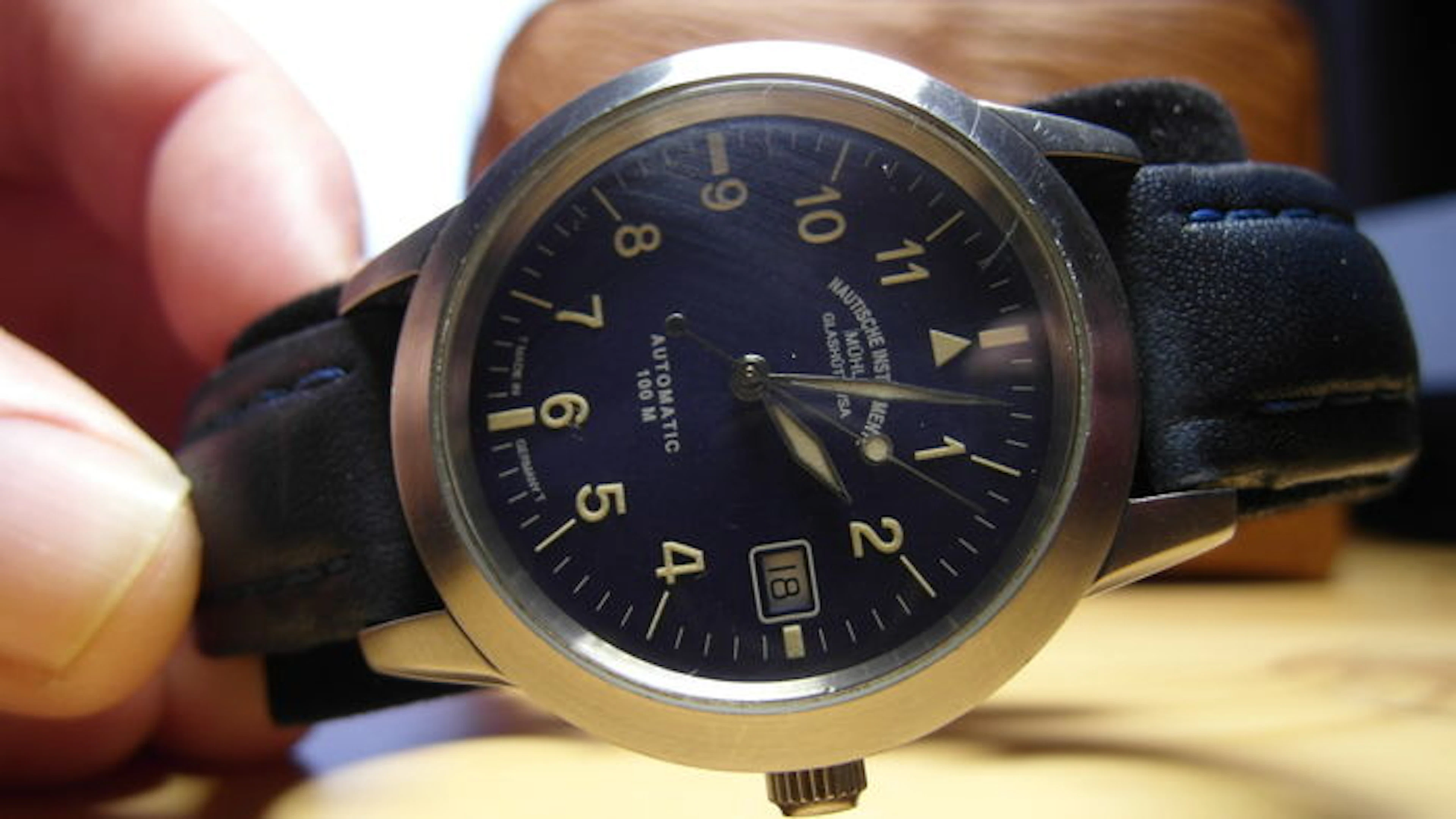 MUHLE GLASHUTTE nautical instruments 1990s