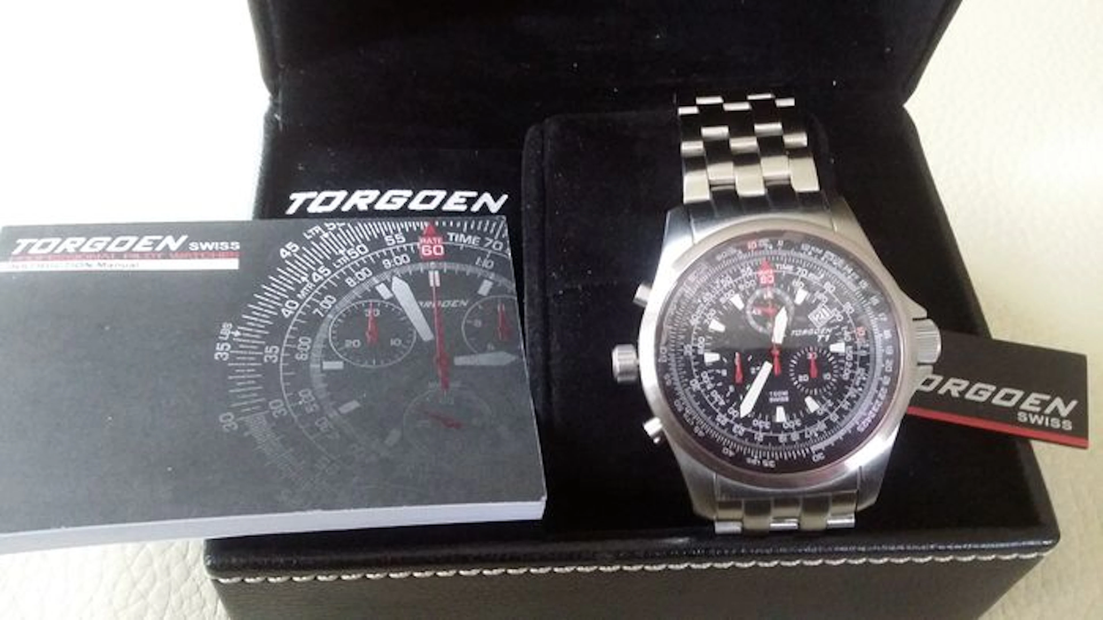 Torgoen T01102 pilot men's watch, 2006-2012