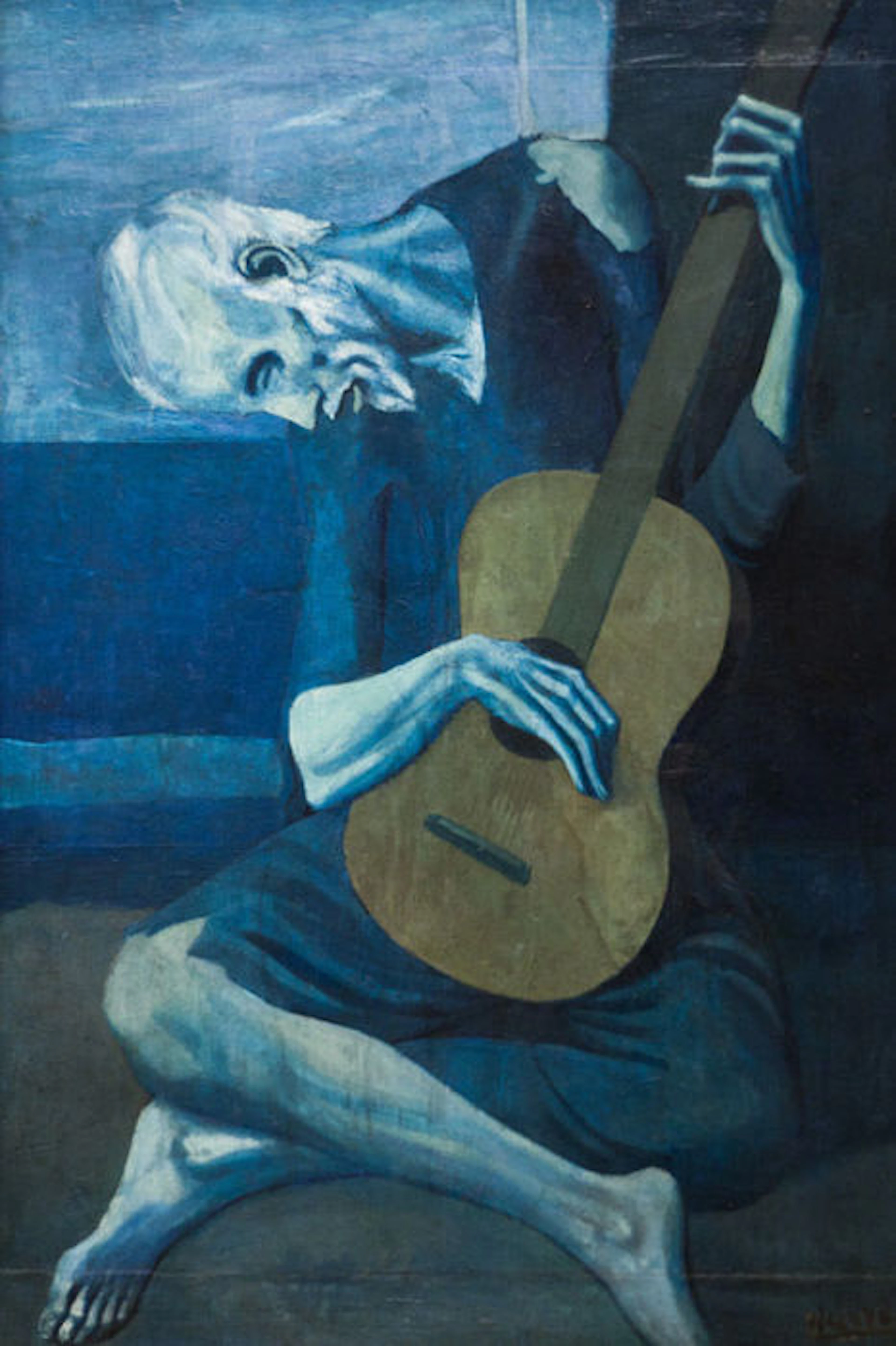 Pablo Picasso (after) - Le vieux guitariste aveugle