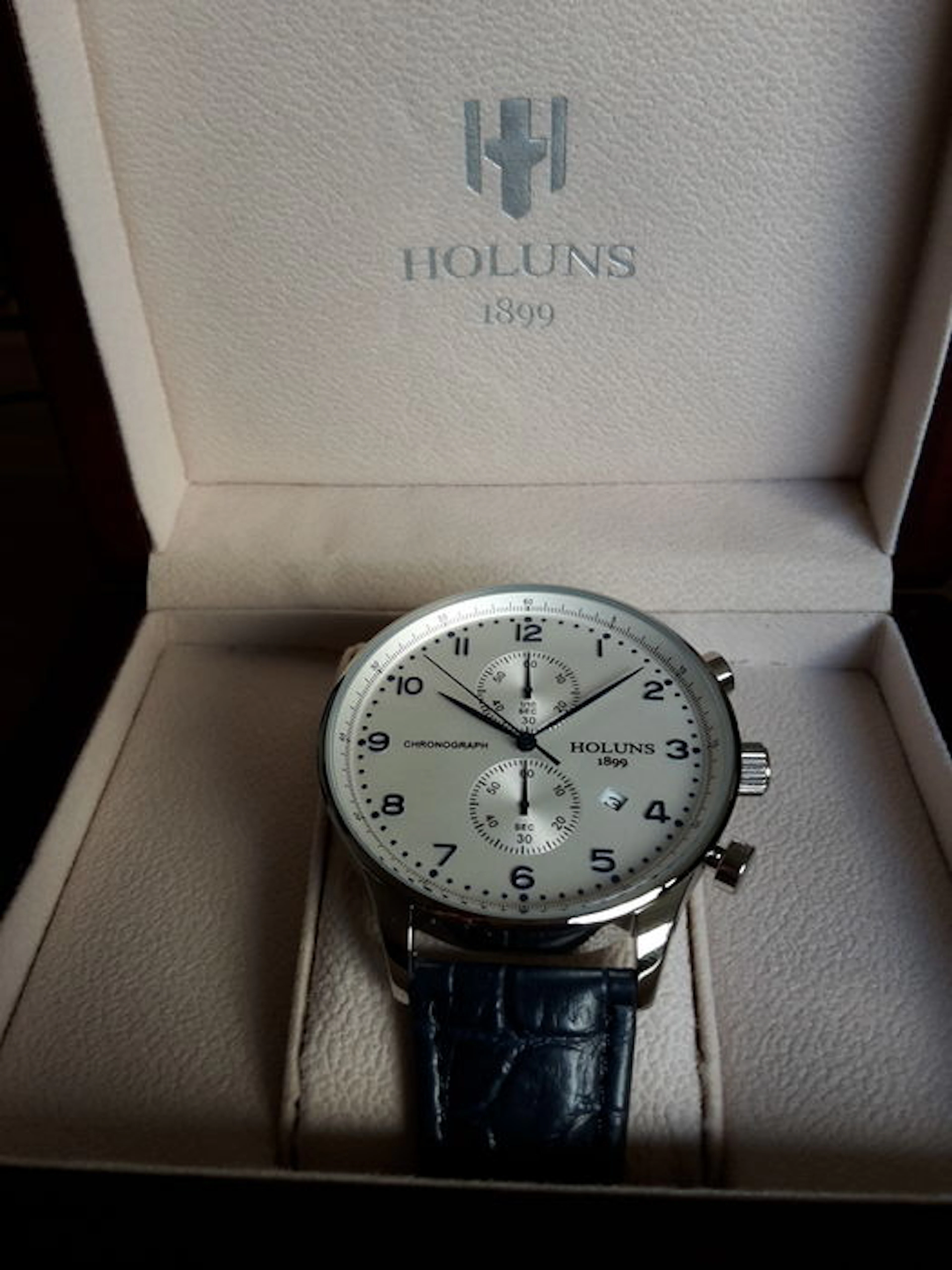 Holuns chronograph, wristwatch