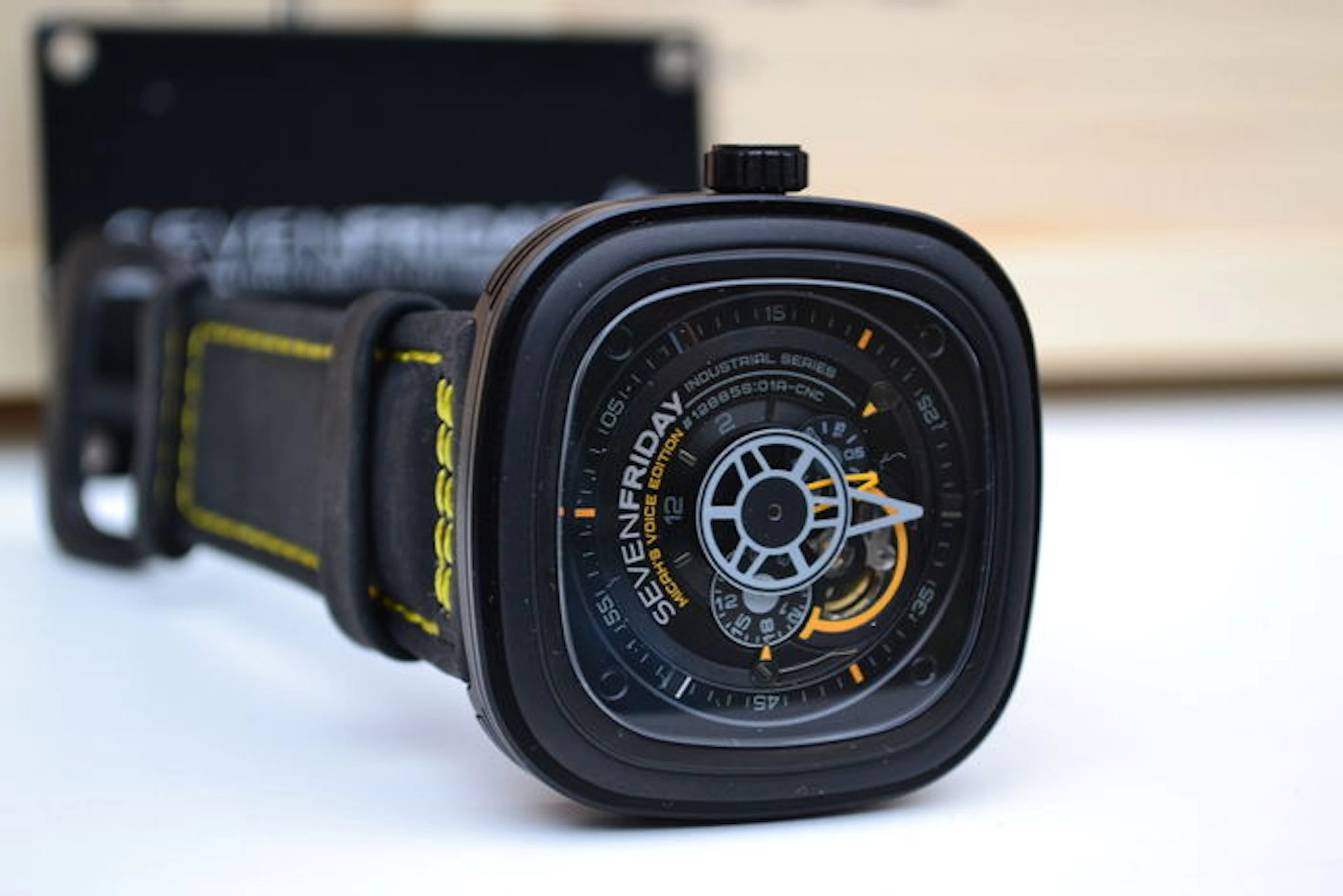 Sevenfriday P2/02 Micah's Voice black Edition – Men's wristwatch – 2016