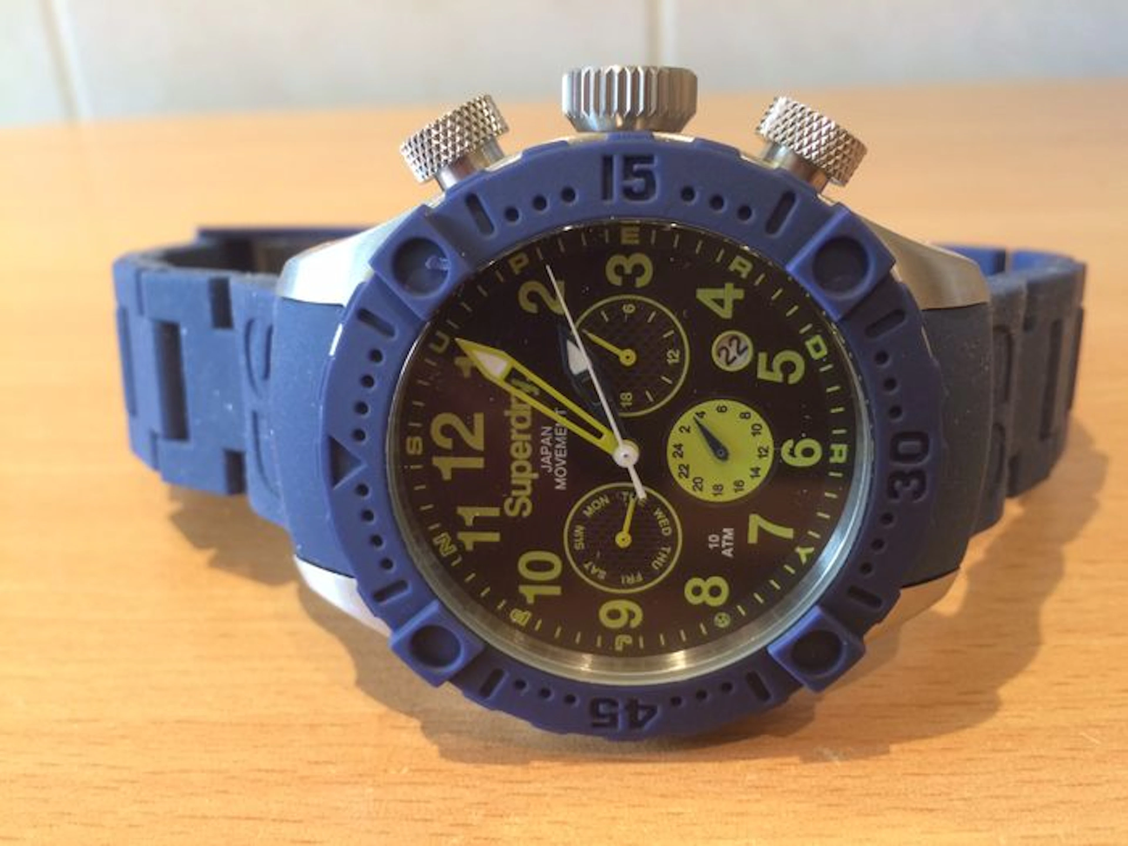 Superdry Scuba Deep Sea – men's watch – 2016