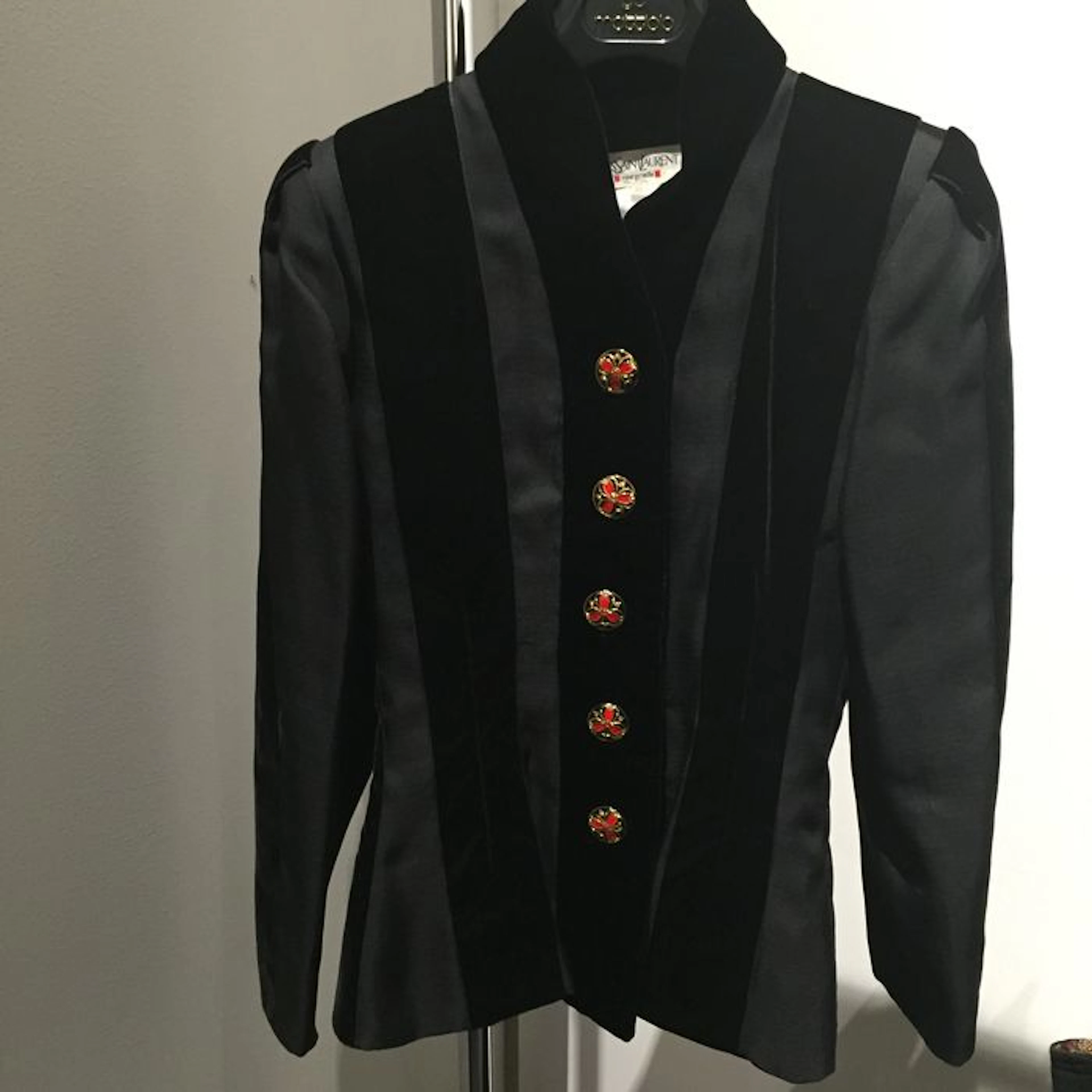 Yves Saint Laurent - Giacca con velluto vintage