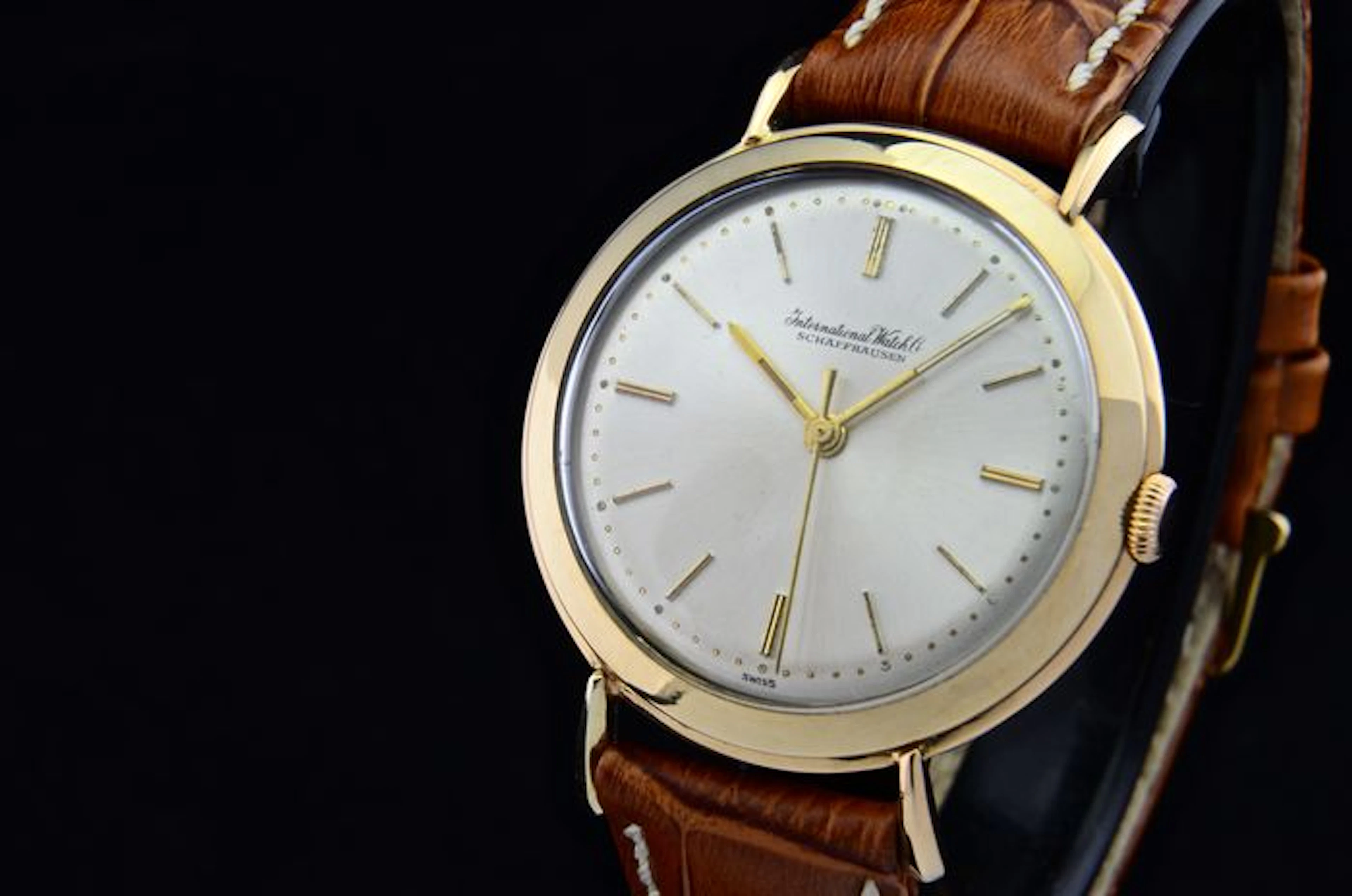 IWC Schaffhausen Vintage - herenpolshorloge - jaren 50