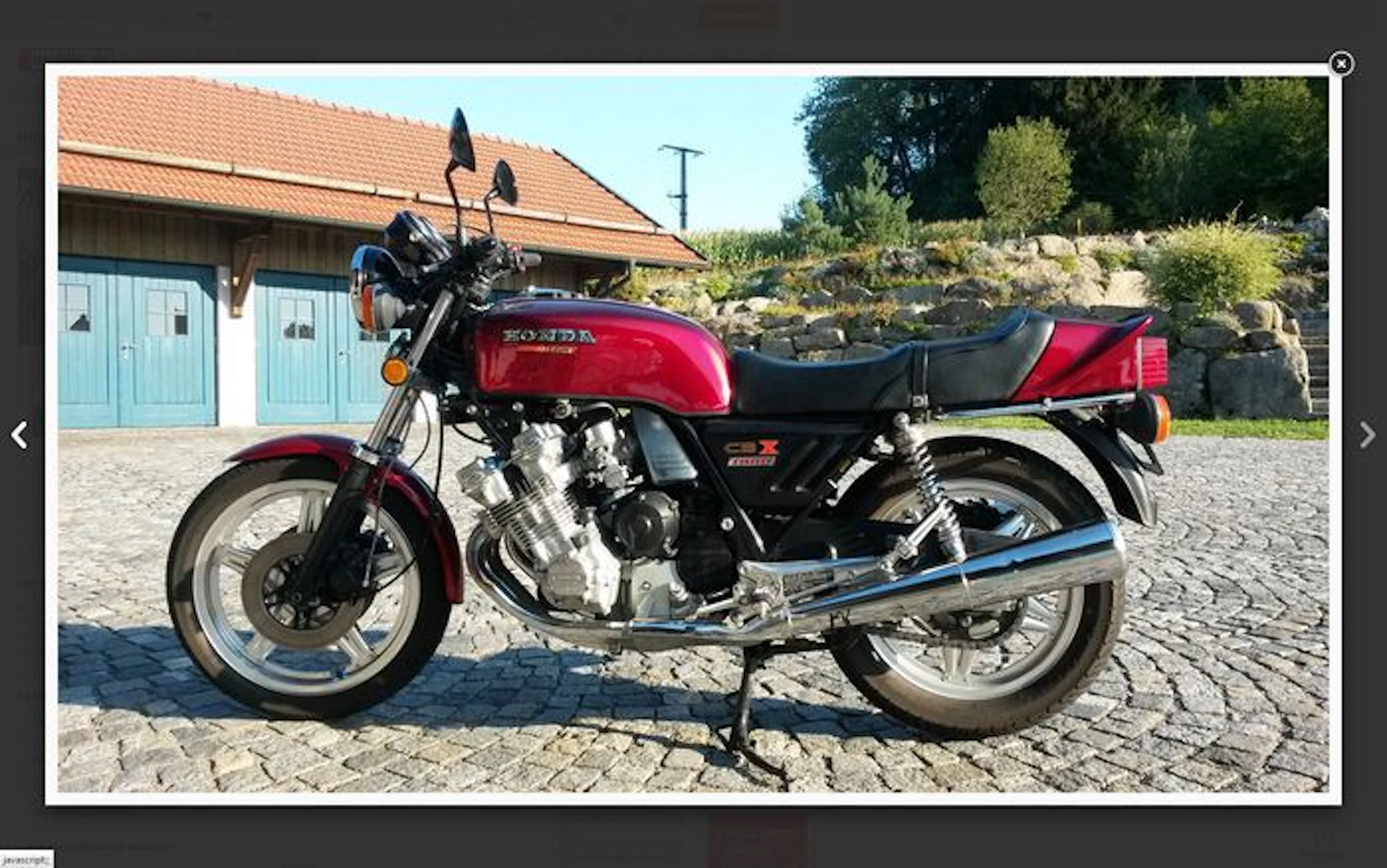 Honda CBX 1000 - 1979