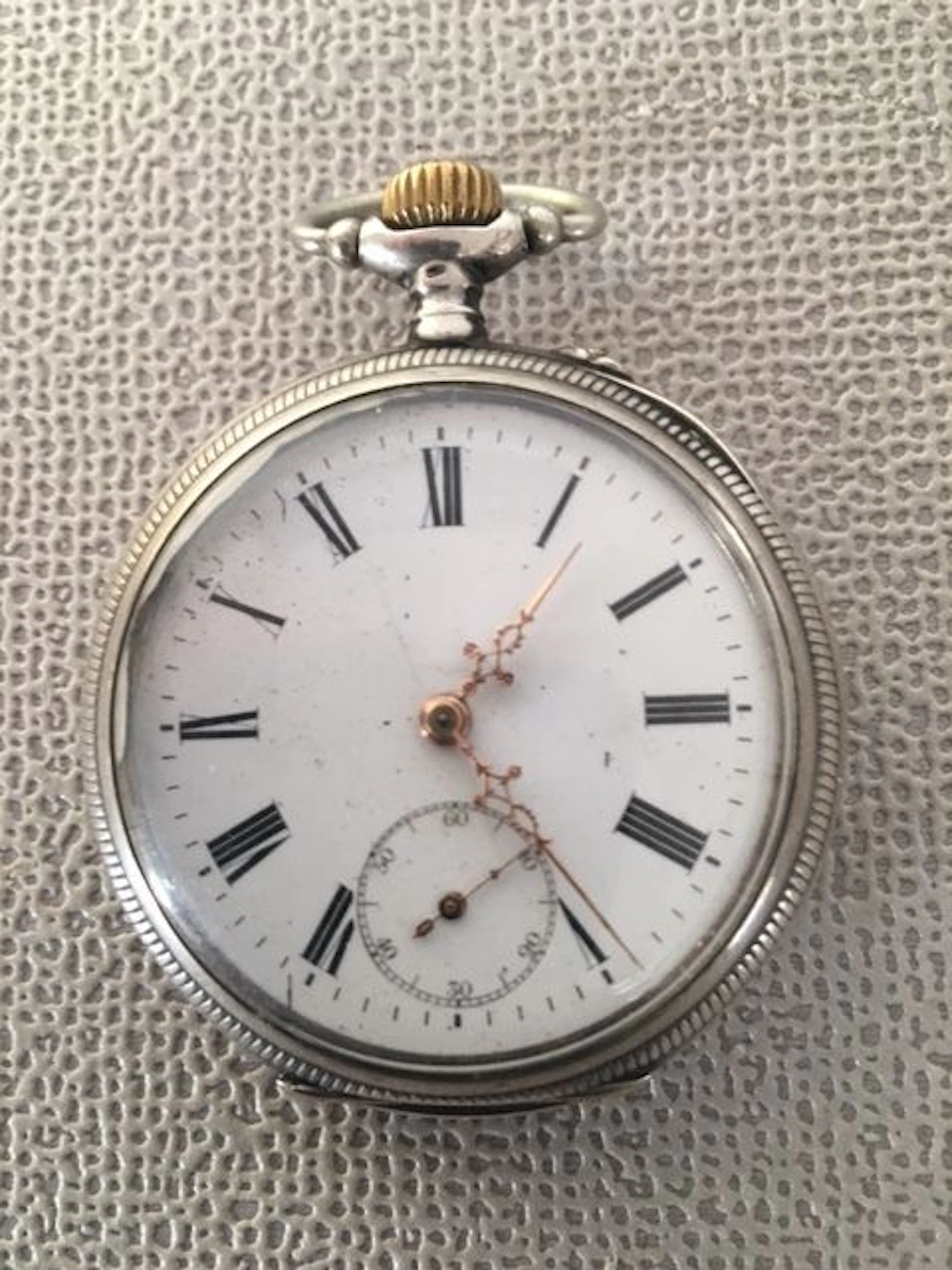 Silver pocket watch - Helios - Societé du Jeu de Balle - approx. 1900s