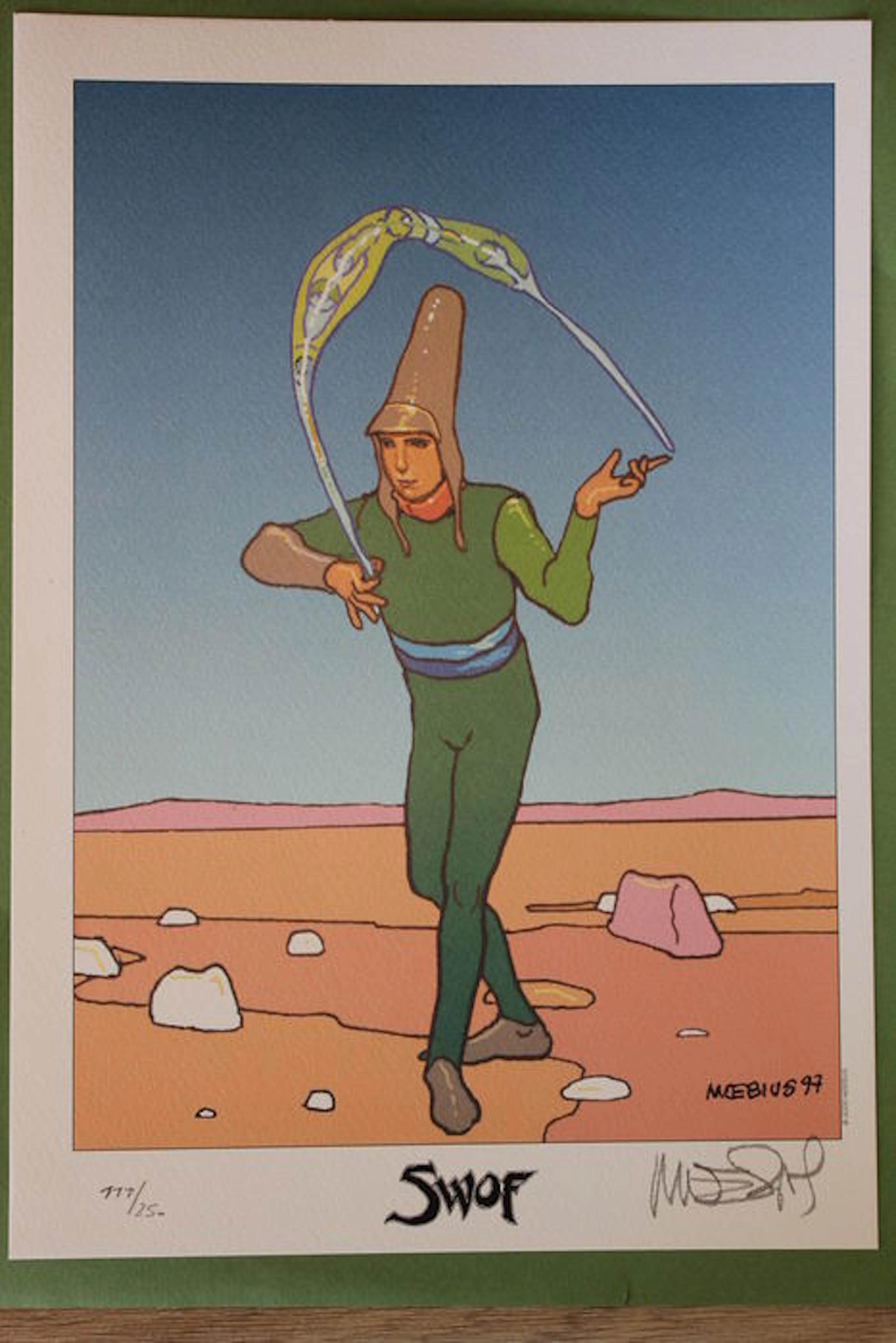 Moebius - Ex-libris Swof - Starwatcher - (1997)