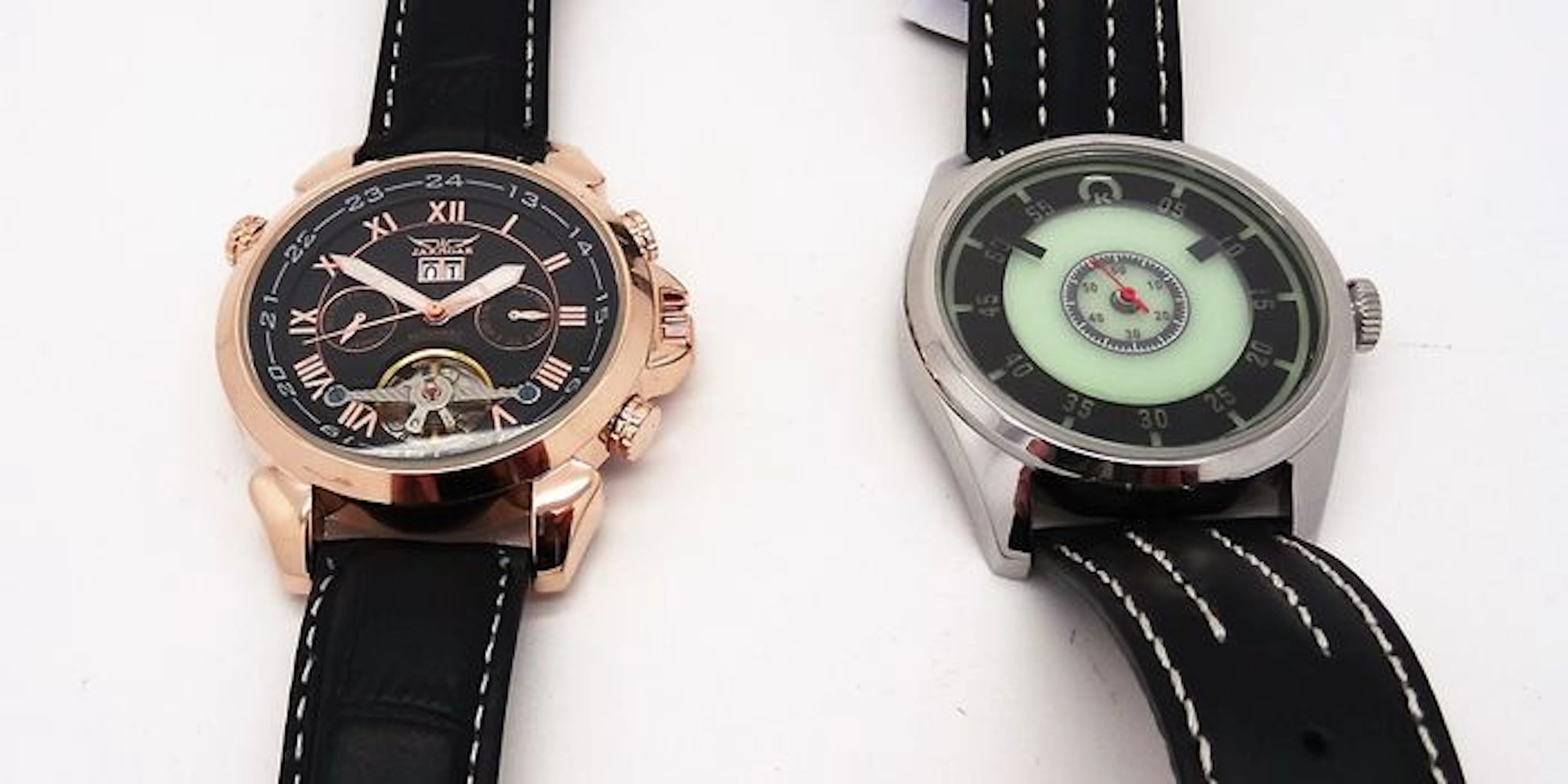 Kraftworxs Transmitter Mint + Jaragar Automatik - 2 men's wrist watches - 2012 / approx. 2014