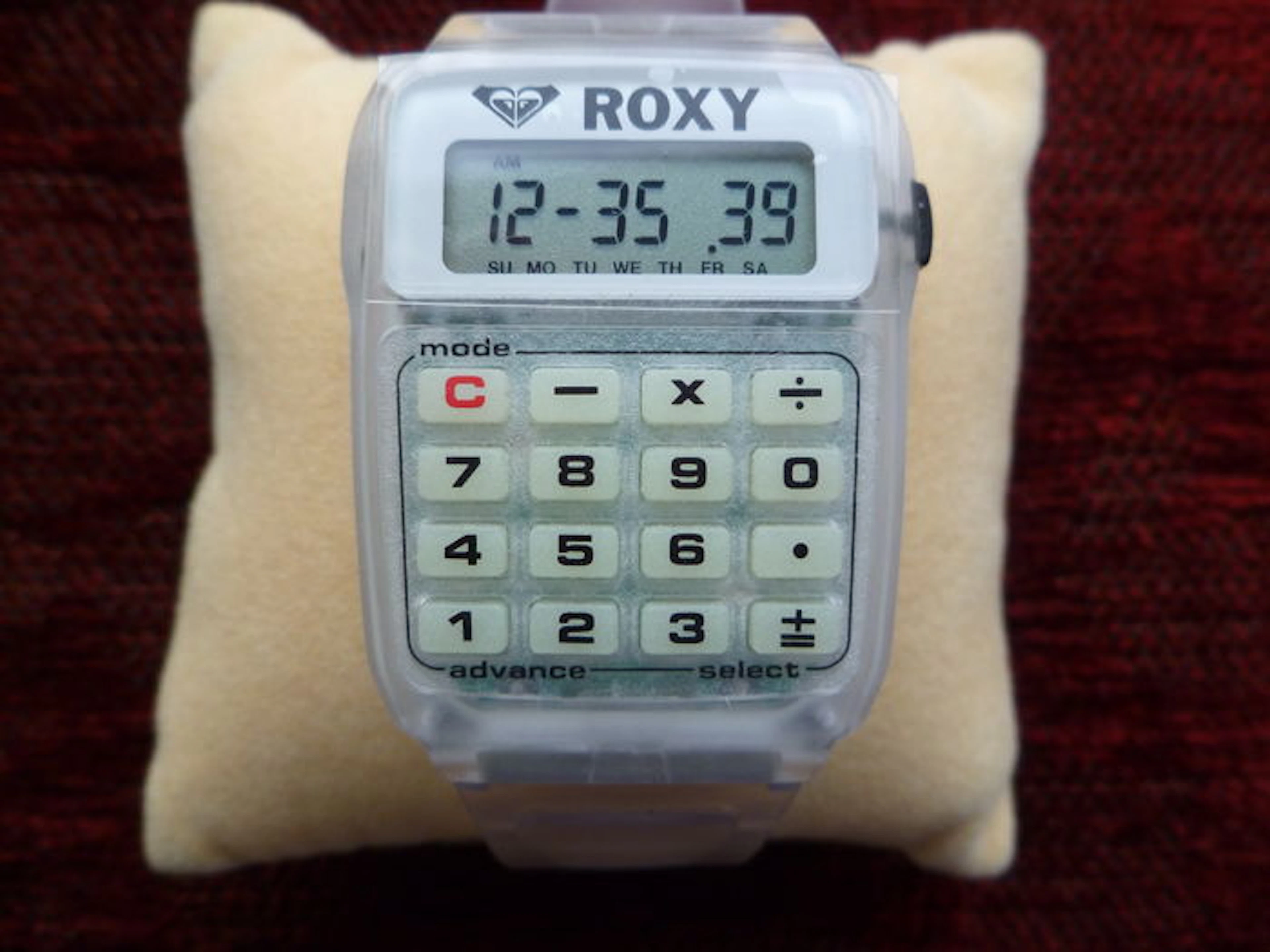 Vintage Quiksilver Roxy Calculator Watch - Wristwatch - Second half of 20th century
