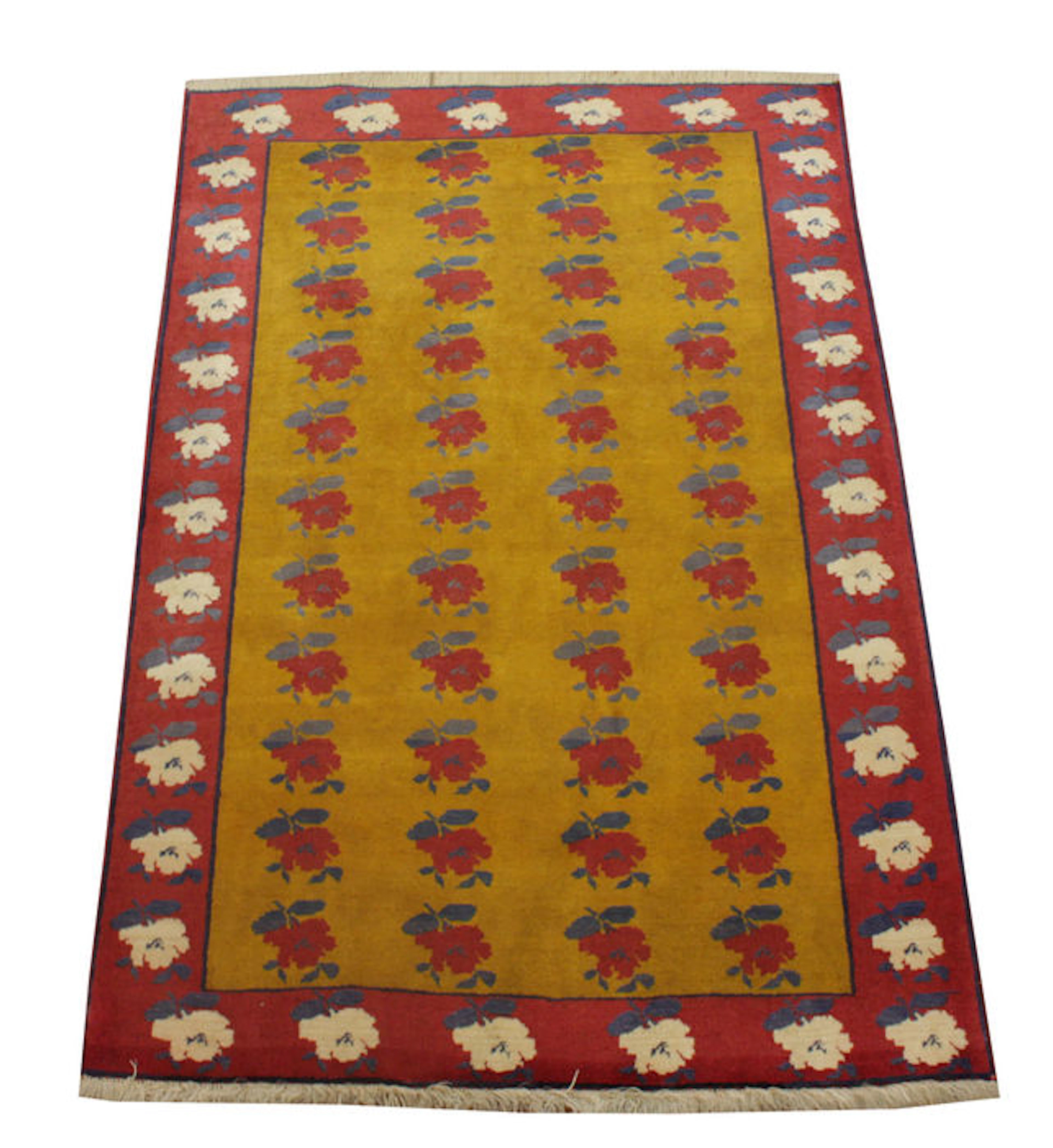 Kashkai tappeto persiano floreale di 30-40 anni