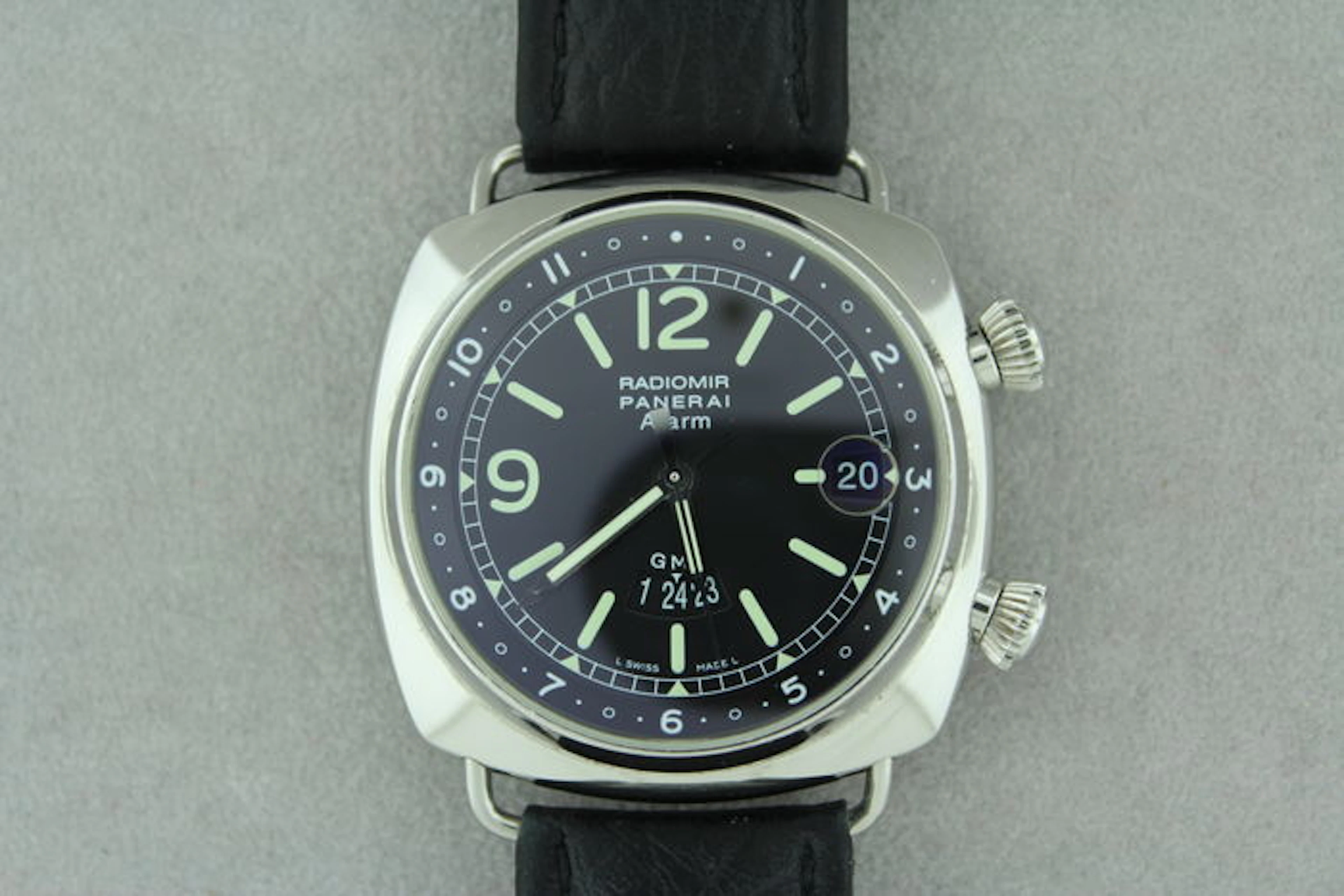 Panerai Radiomir GMT alarm watch E153/500 Ref. OP 6563