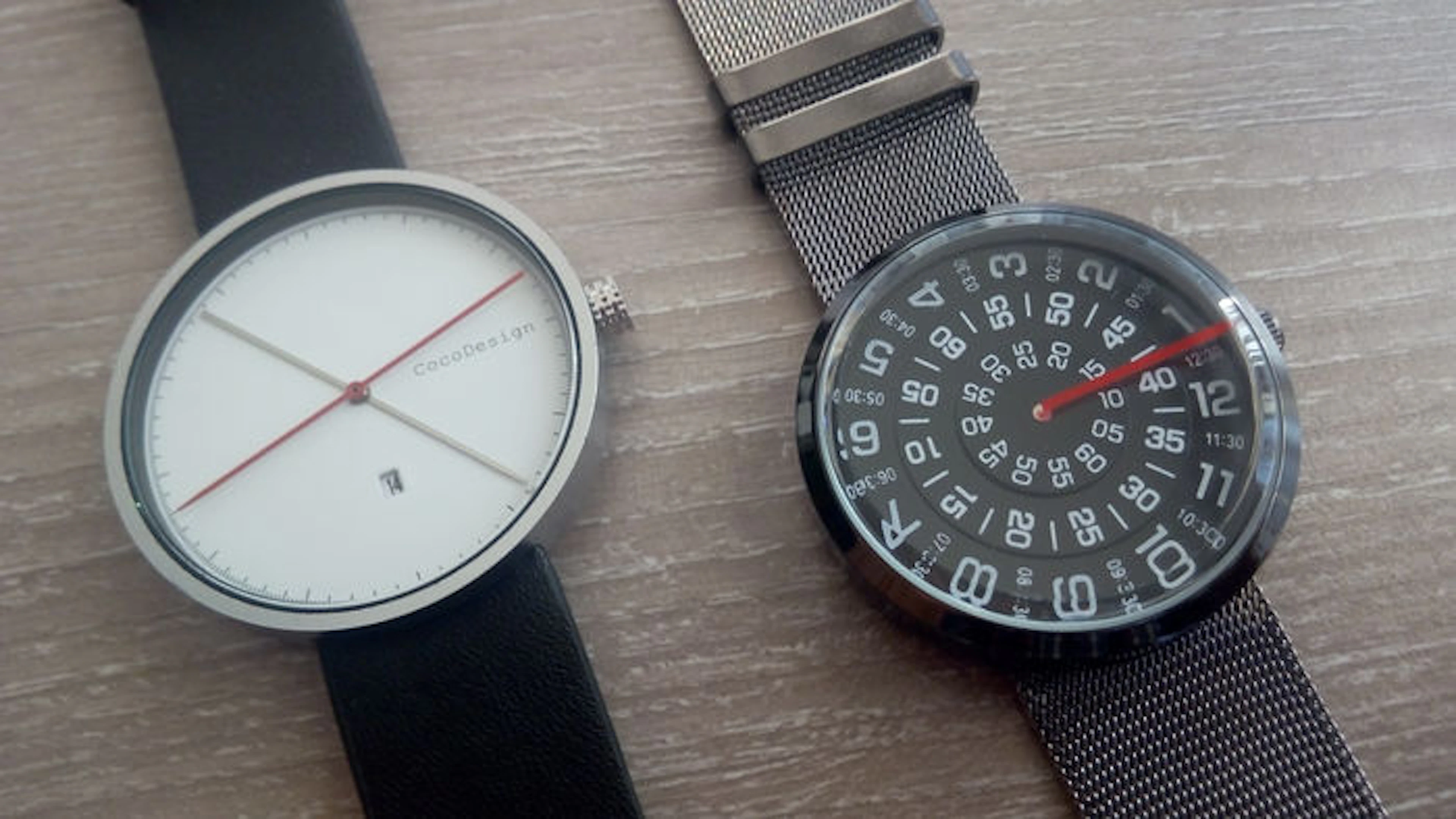 Coco Design and Paidu Turnable Dial – wristwatches – 2016