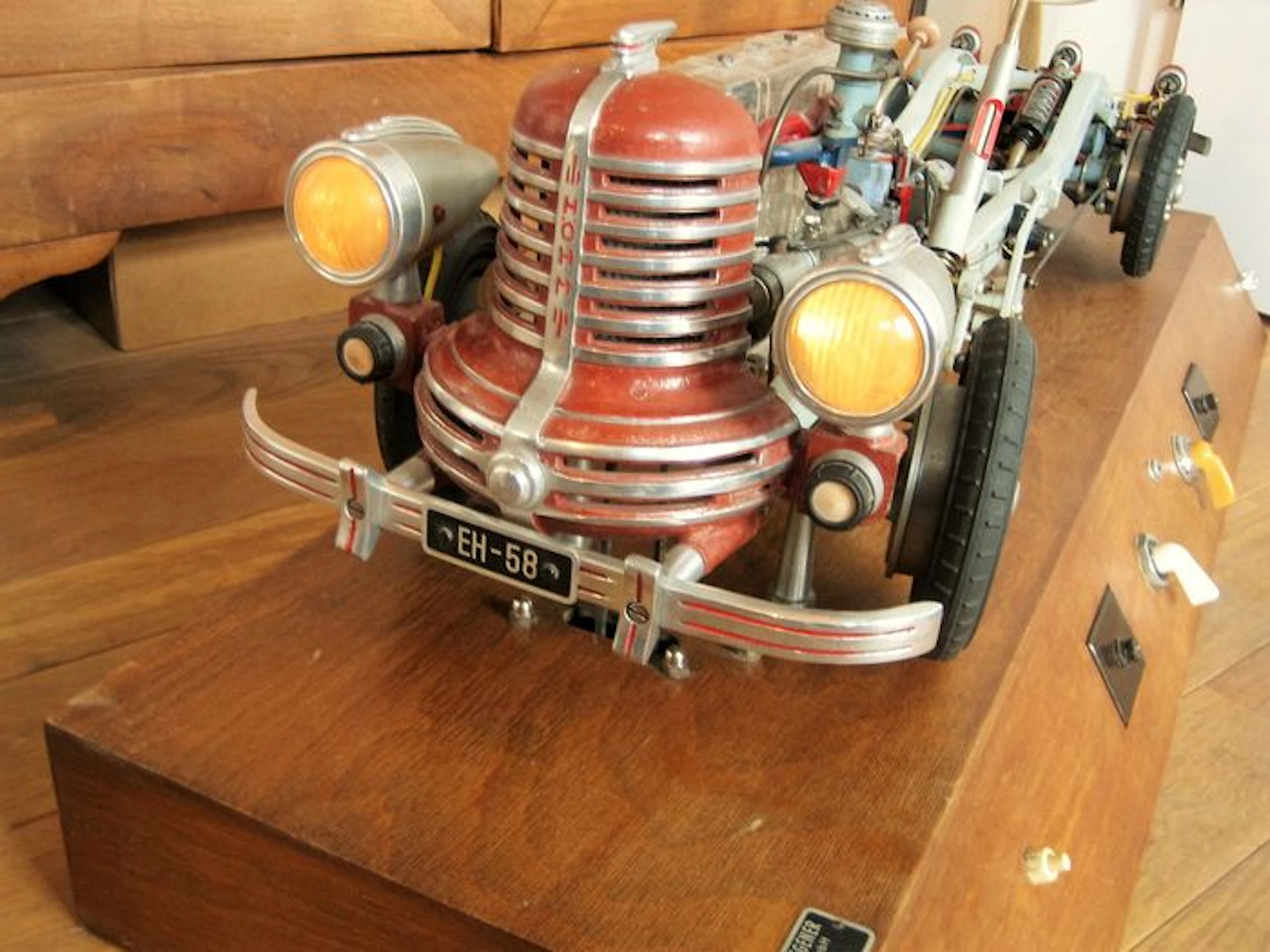 Höhm - driving school model EH-58 - 60s Y. 1958 - Germany - Sie: approx. 107cm x 38cm