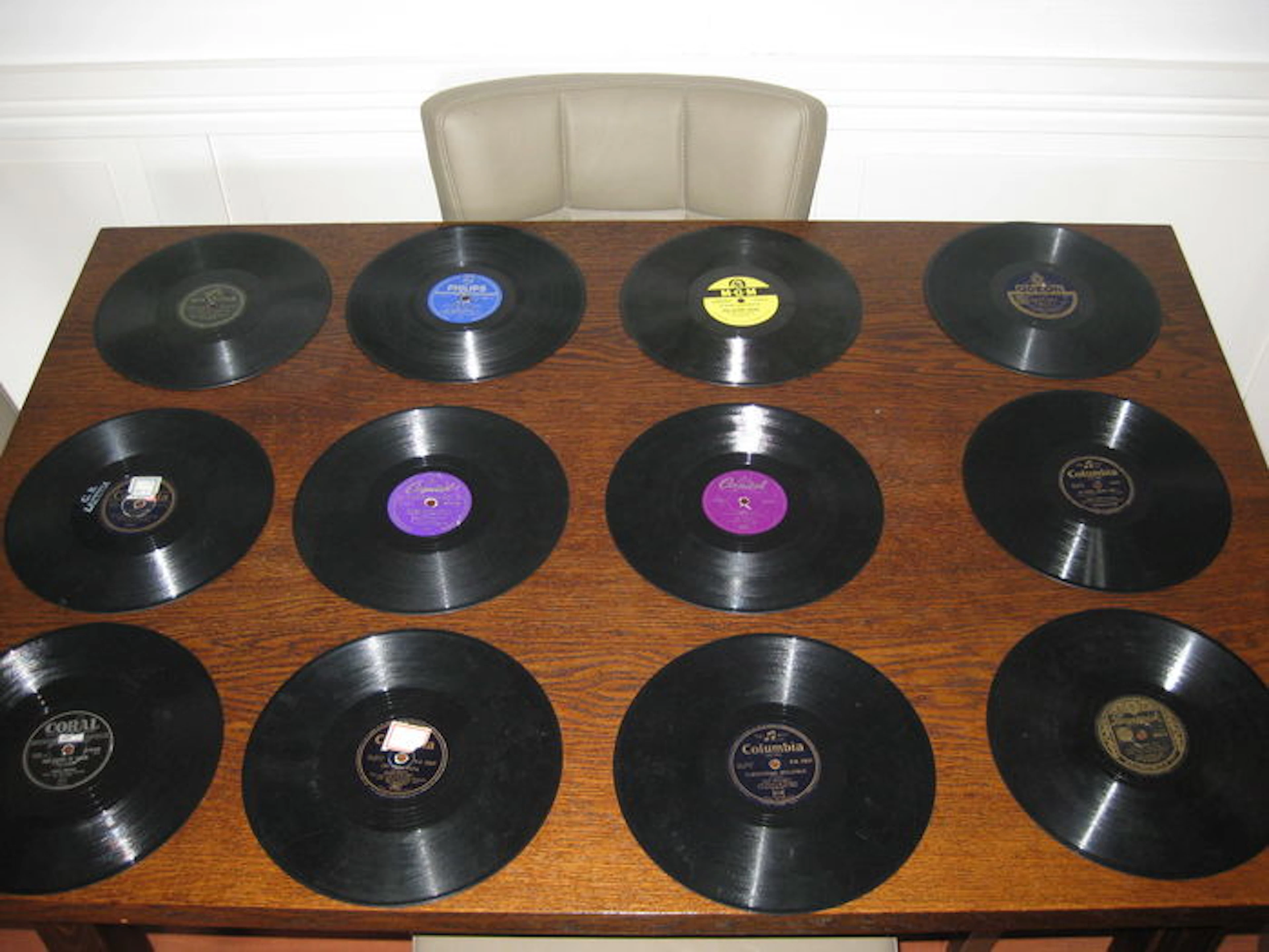 78 rpm records 20x