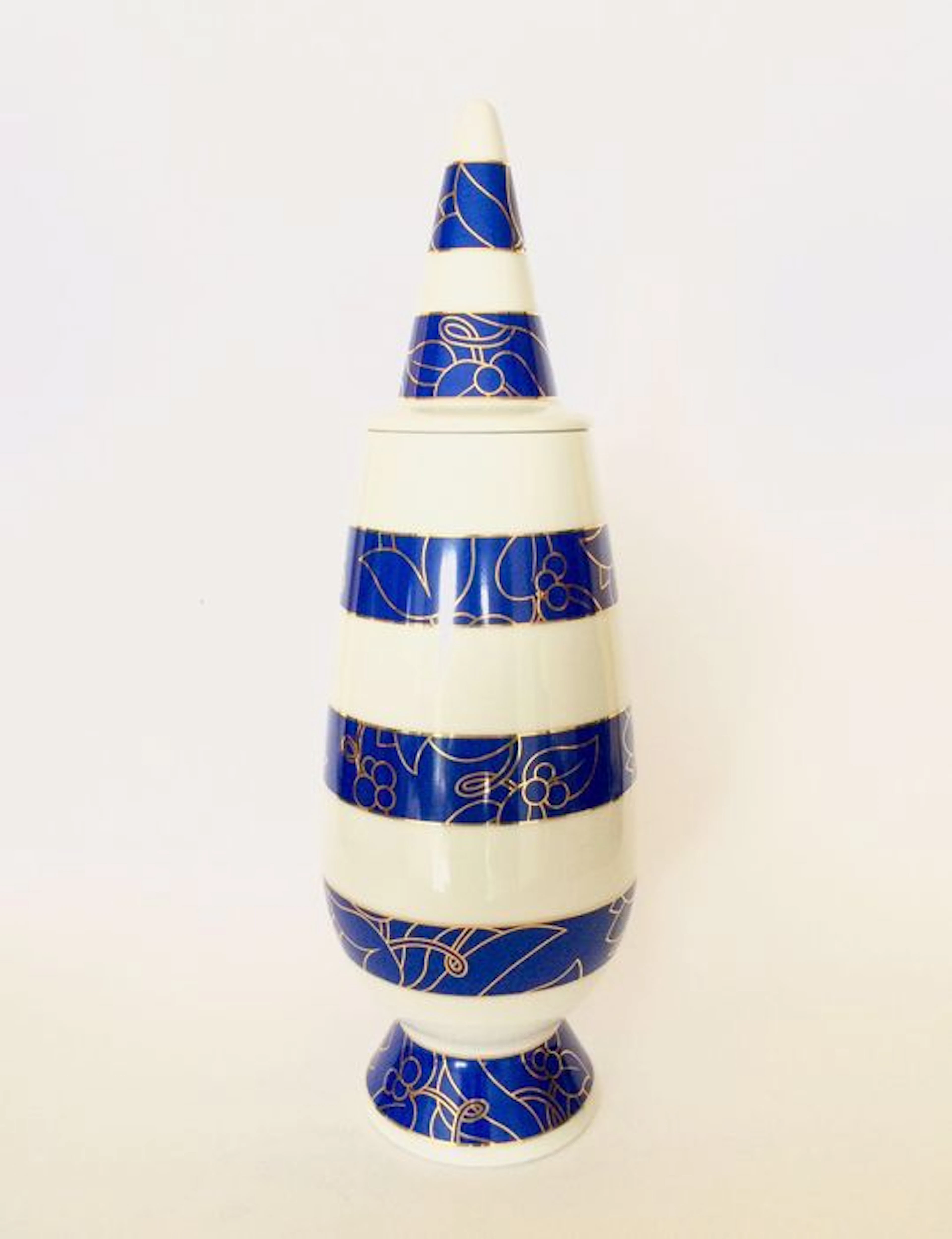 A. Mendini and M. Graves for Alessi – Porcelain Vase "100% Make-up"