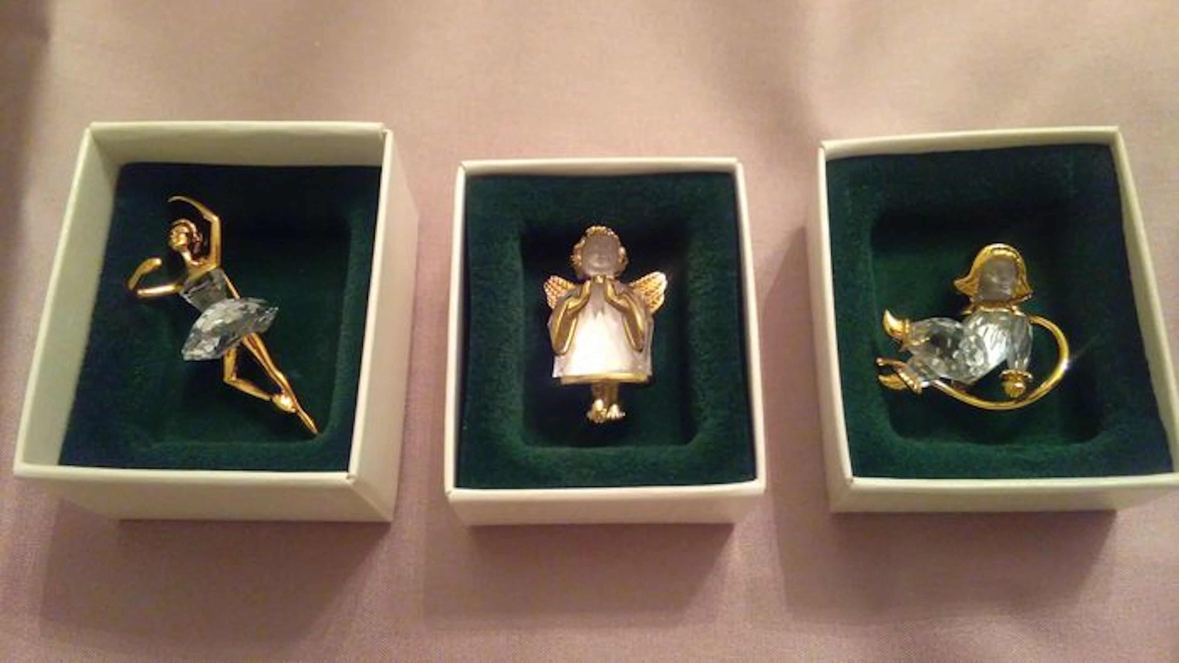 Swarovski - brooche Danser Giselle - brooche Angel - brooche Moon Child