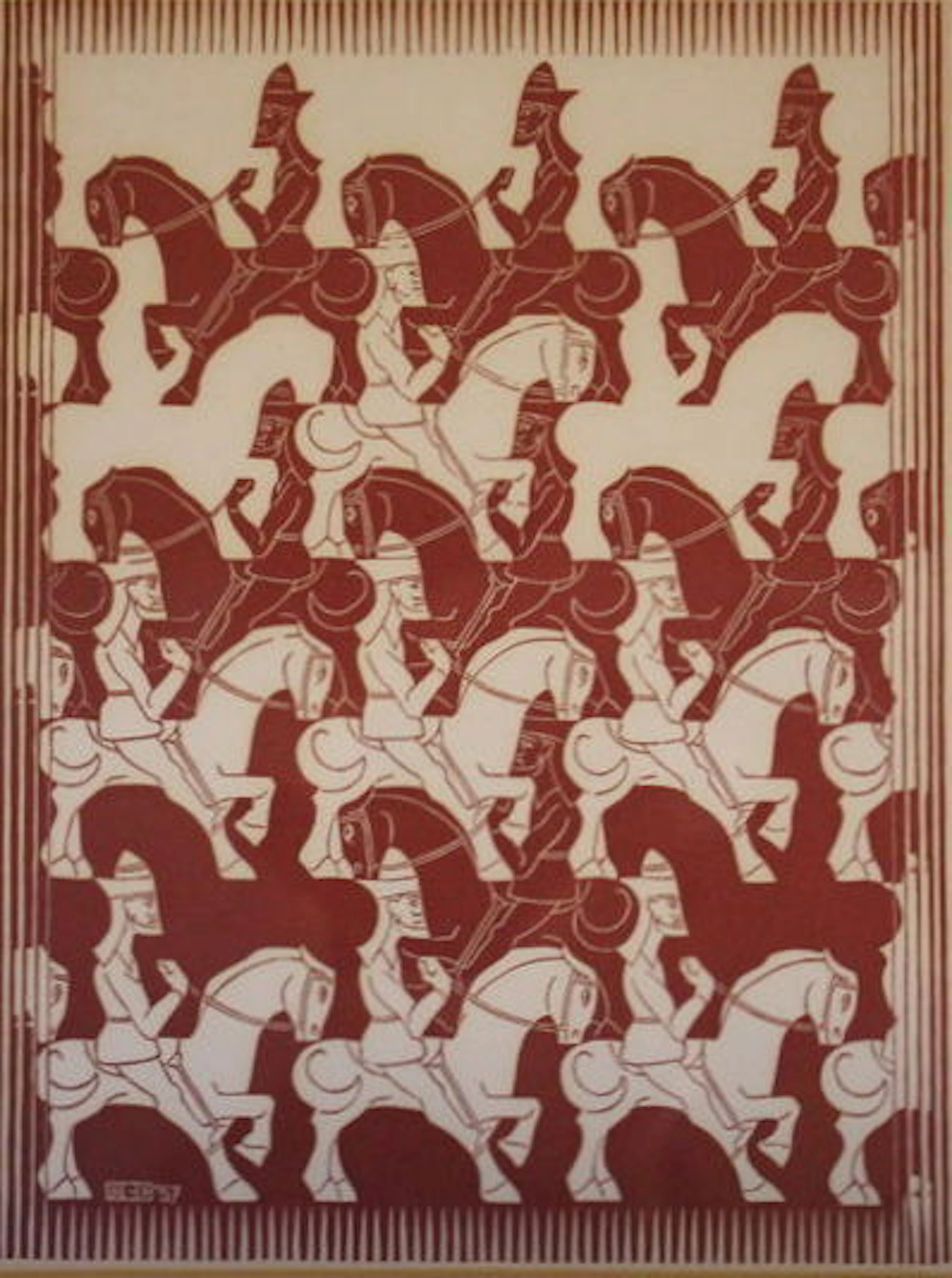 Maurits C. Escher - Ruiters