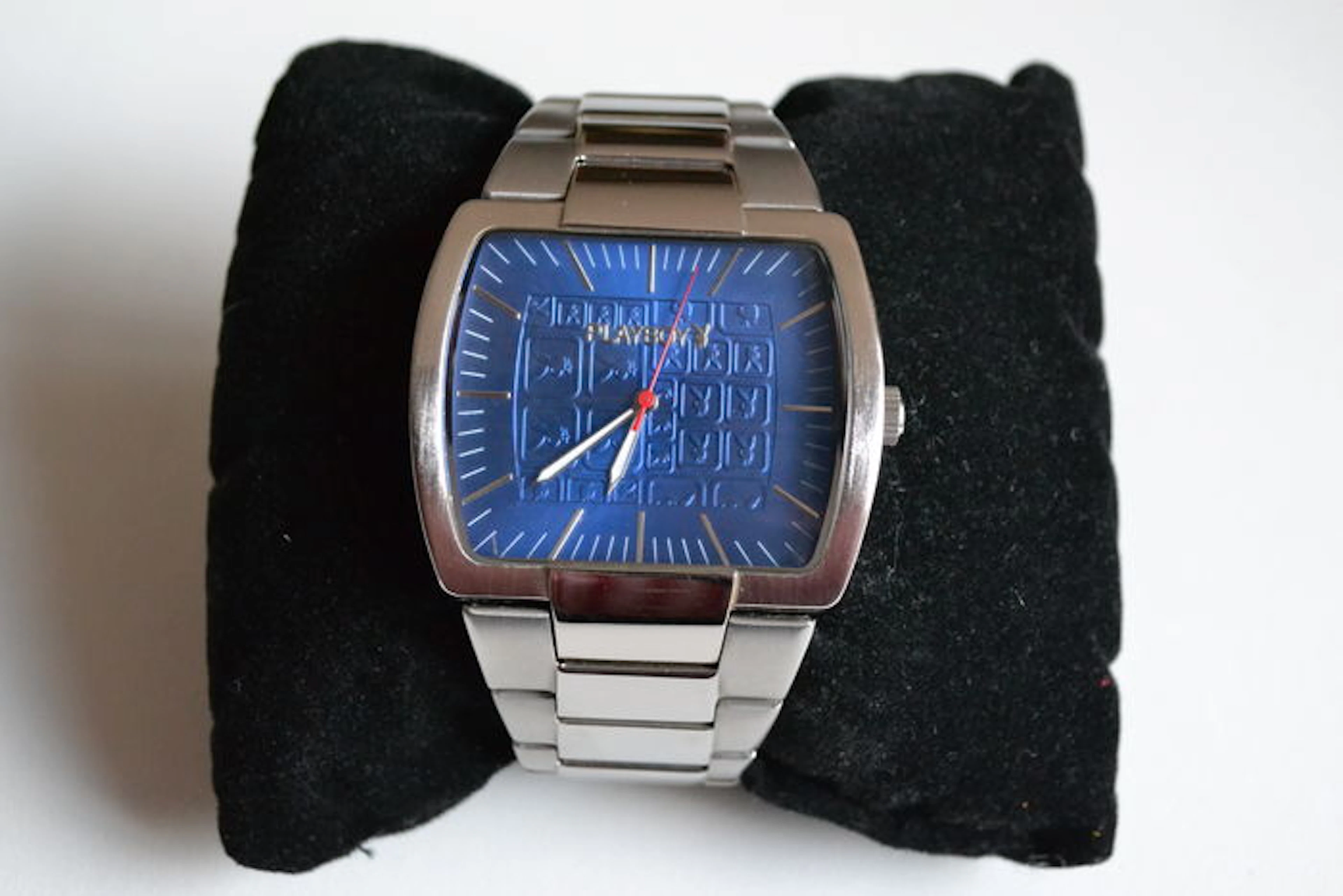Playboy Stainless Steel Back PB0293PL – Men's watch – 2003