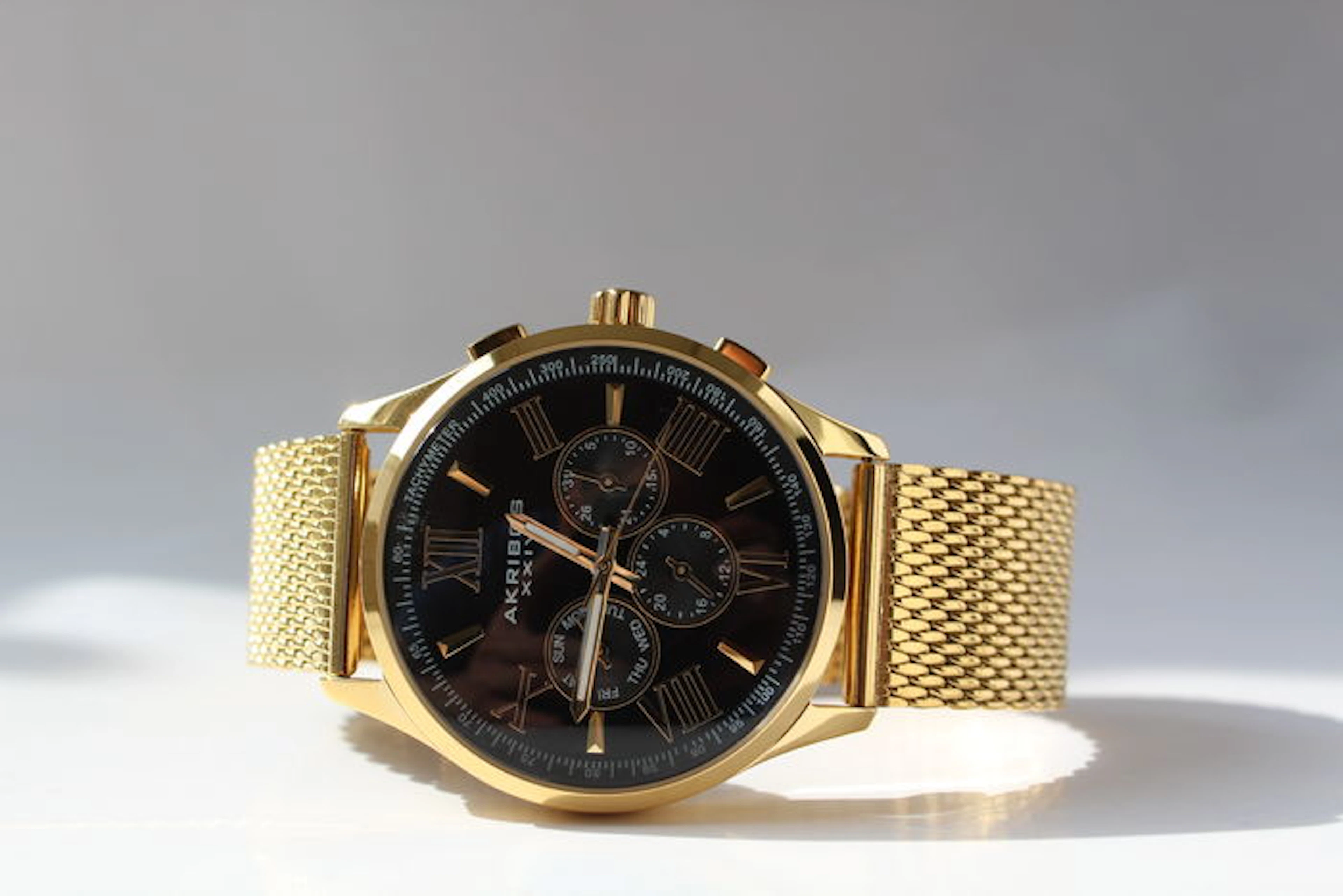AKRIBOS XXIV Swiss quartz chronograph