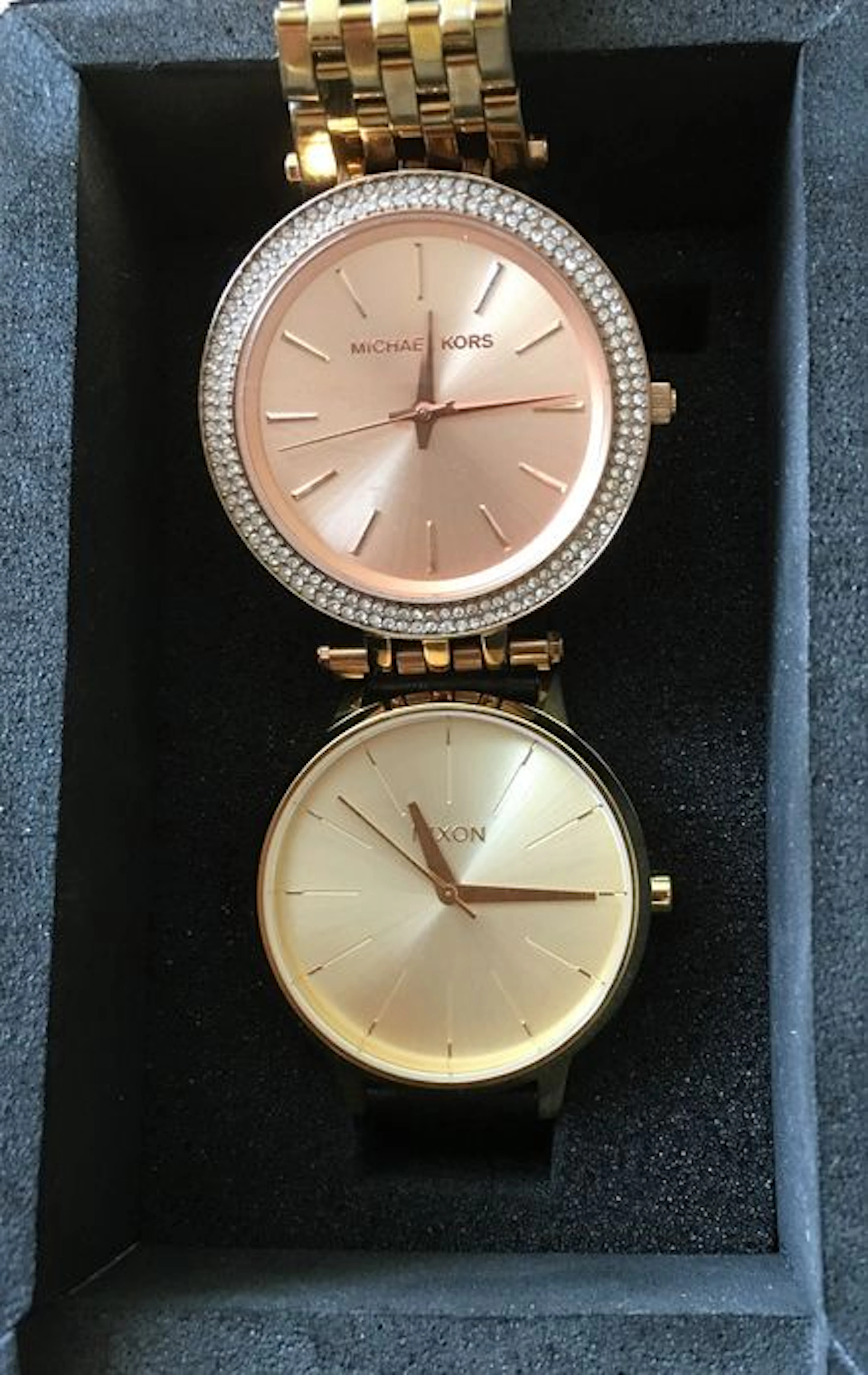 NIXON + Michael Kors – Lot of two women's wristwatches