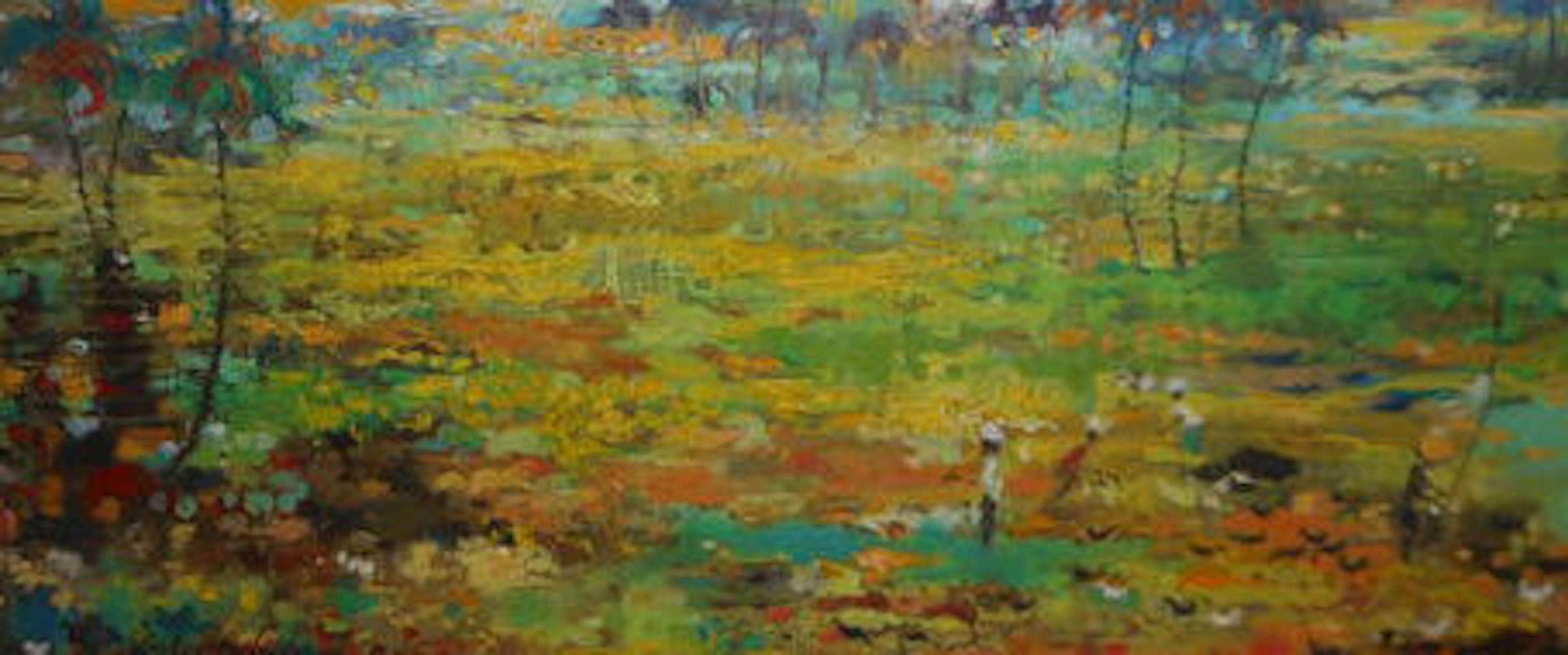 Anton Huang (1935-1985) - Balinese scene