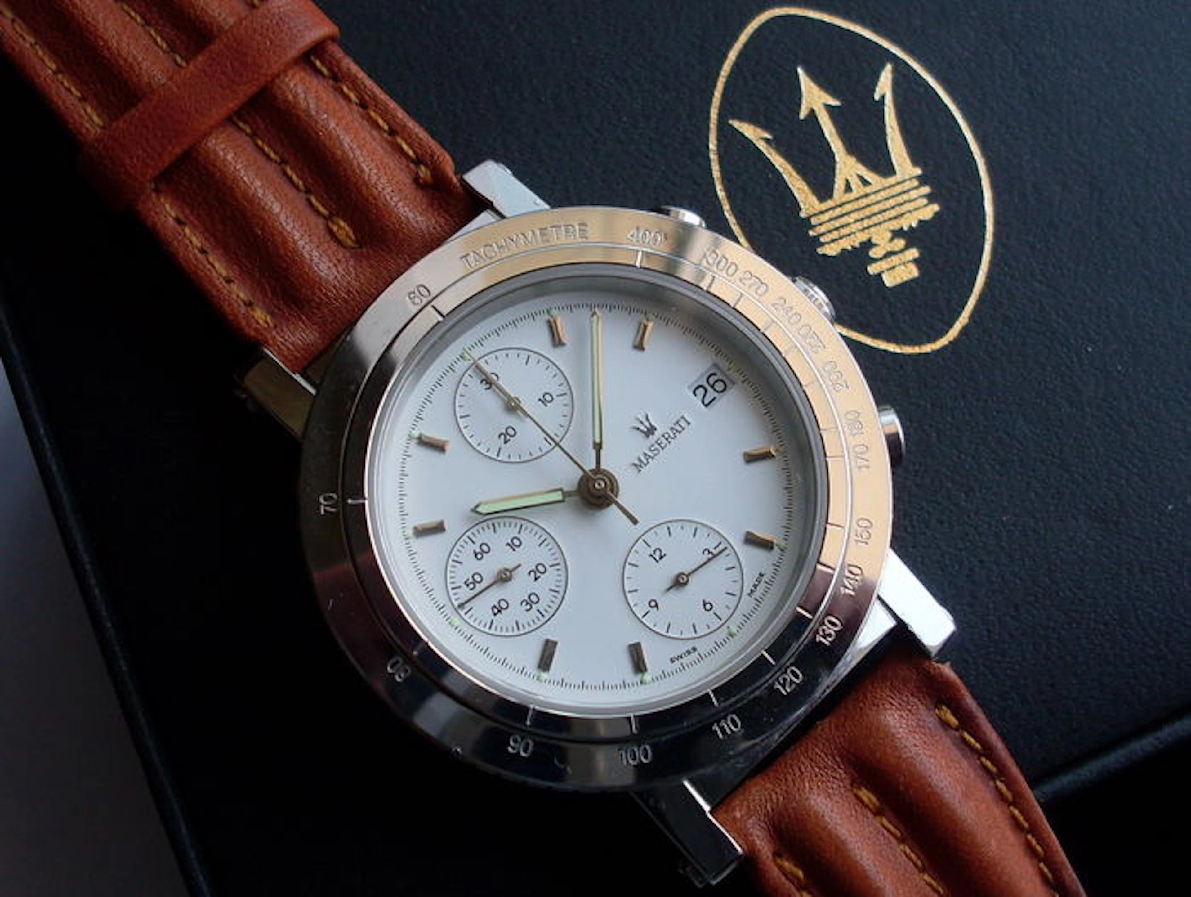 Maserati men's wristwatch, 1990s
