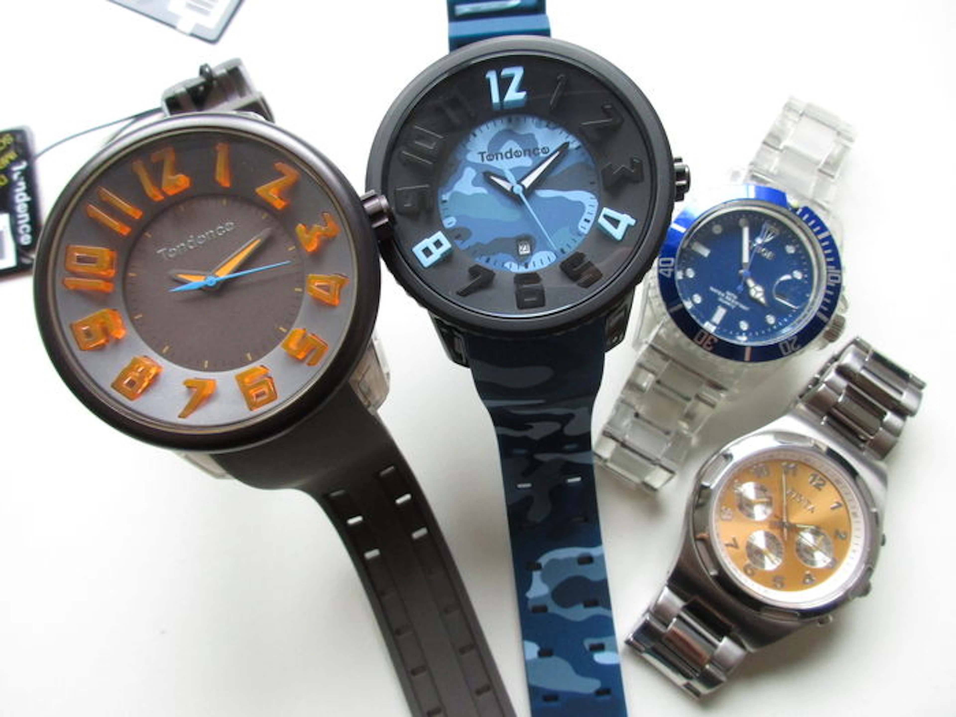 Set of 2, Fiyta and Kyboe – men's wristwatches – circa 2014