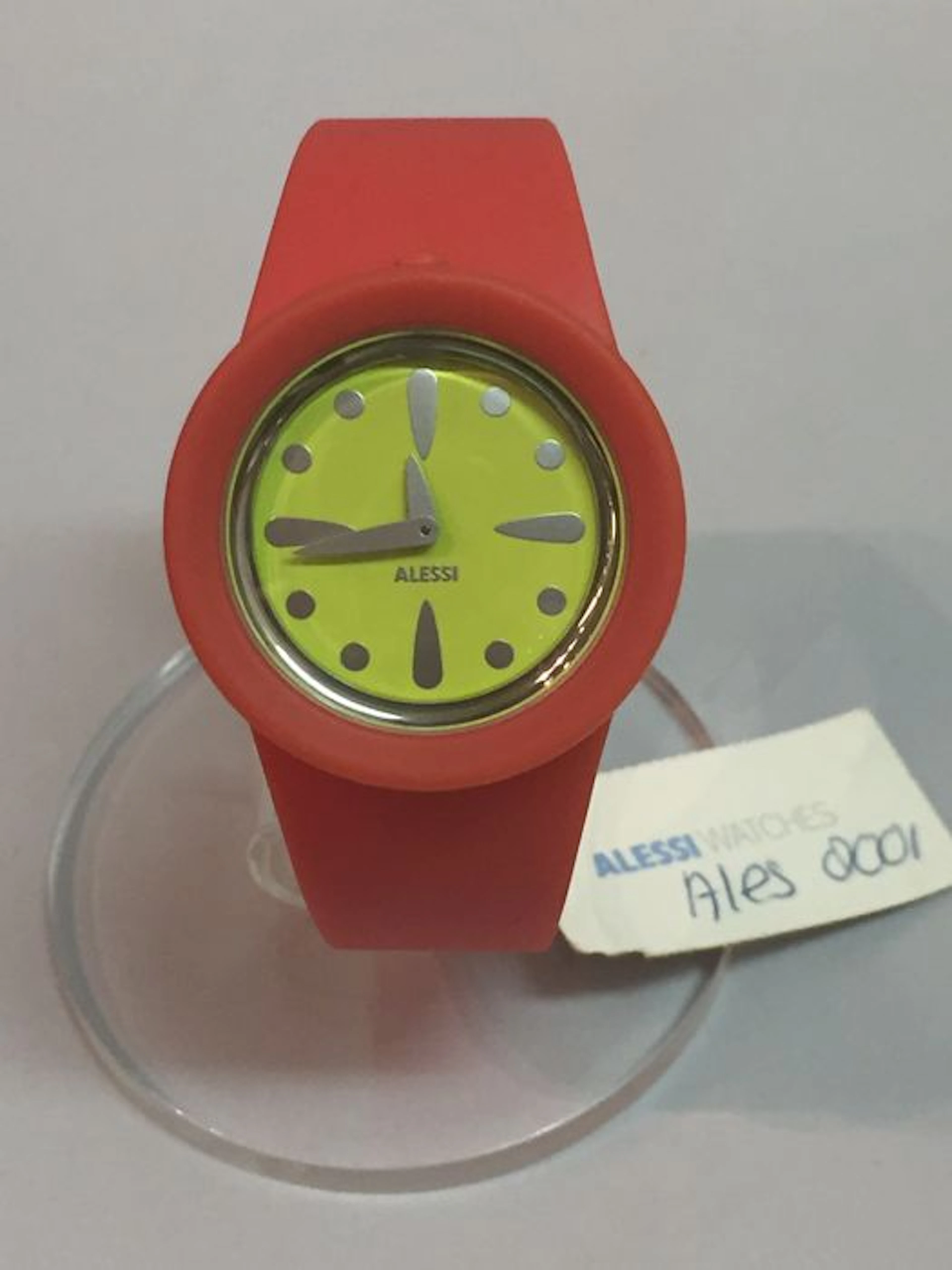 Alessi design Stefano Pirovano - dinstinctive design - ladies' wristwatch - unworn.