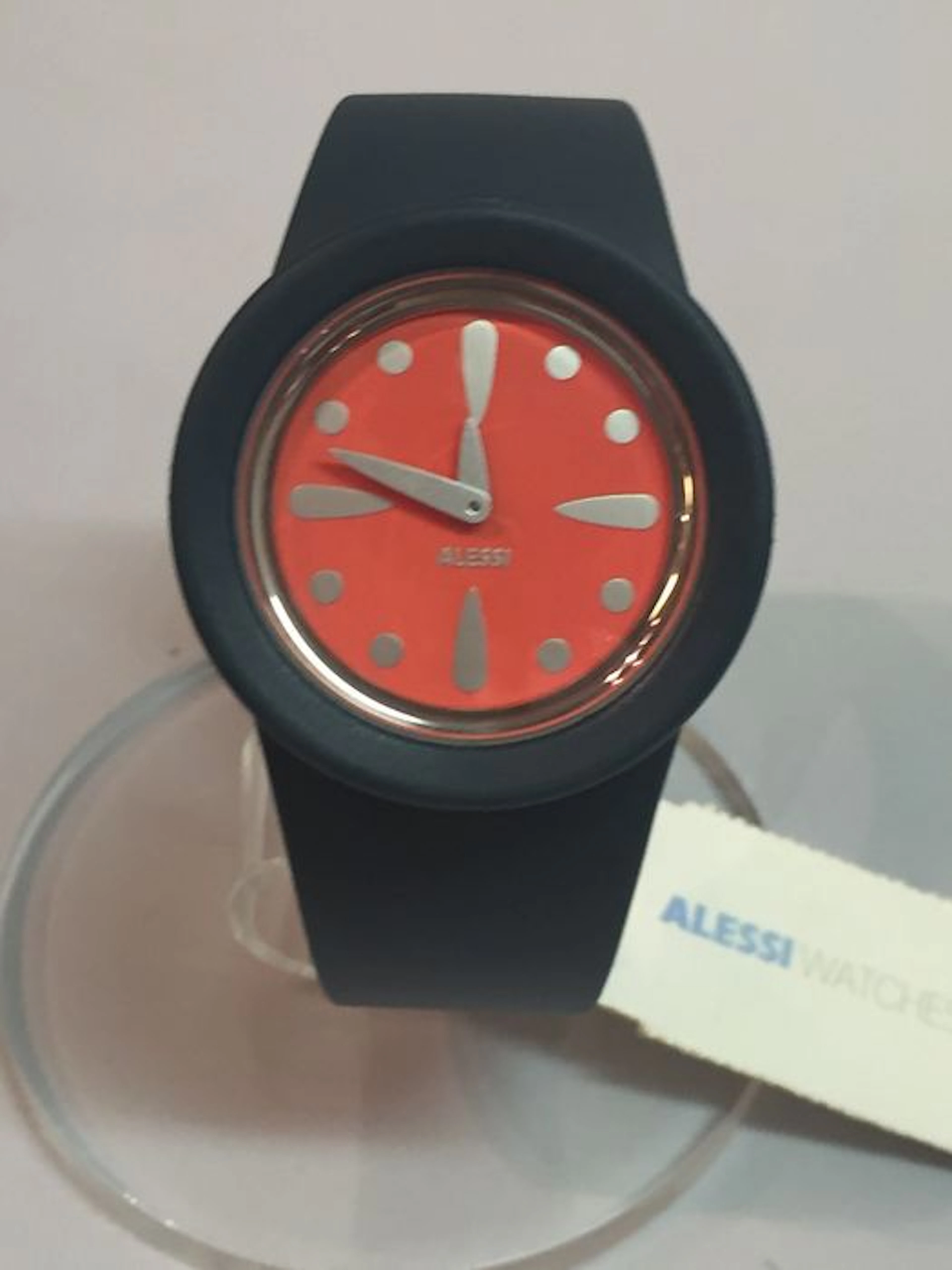 Alessi design Stefano Pirovano - dinstinctive design - ladies' wristwatch - unworn.