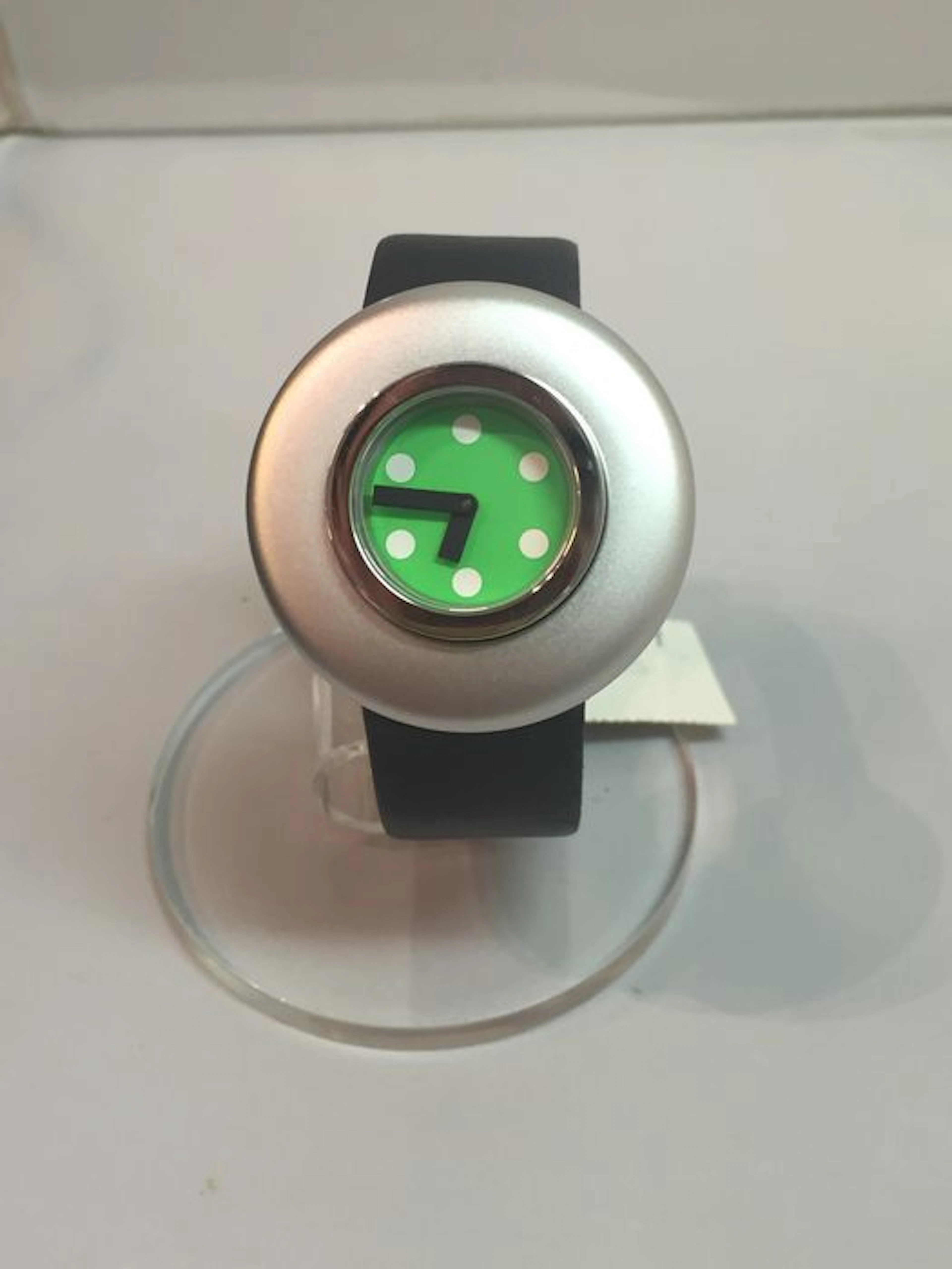 Alessi Ettore Sottsass - designer Christopher Redfern - distinctive design - ladies' wristwatch - unworn.