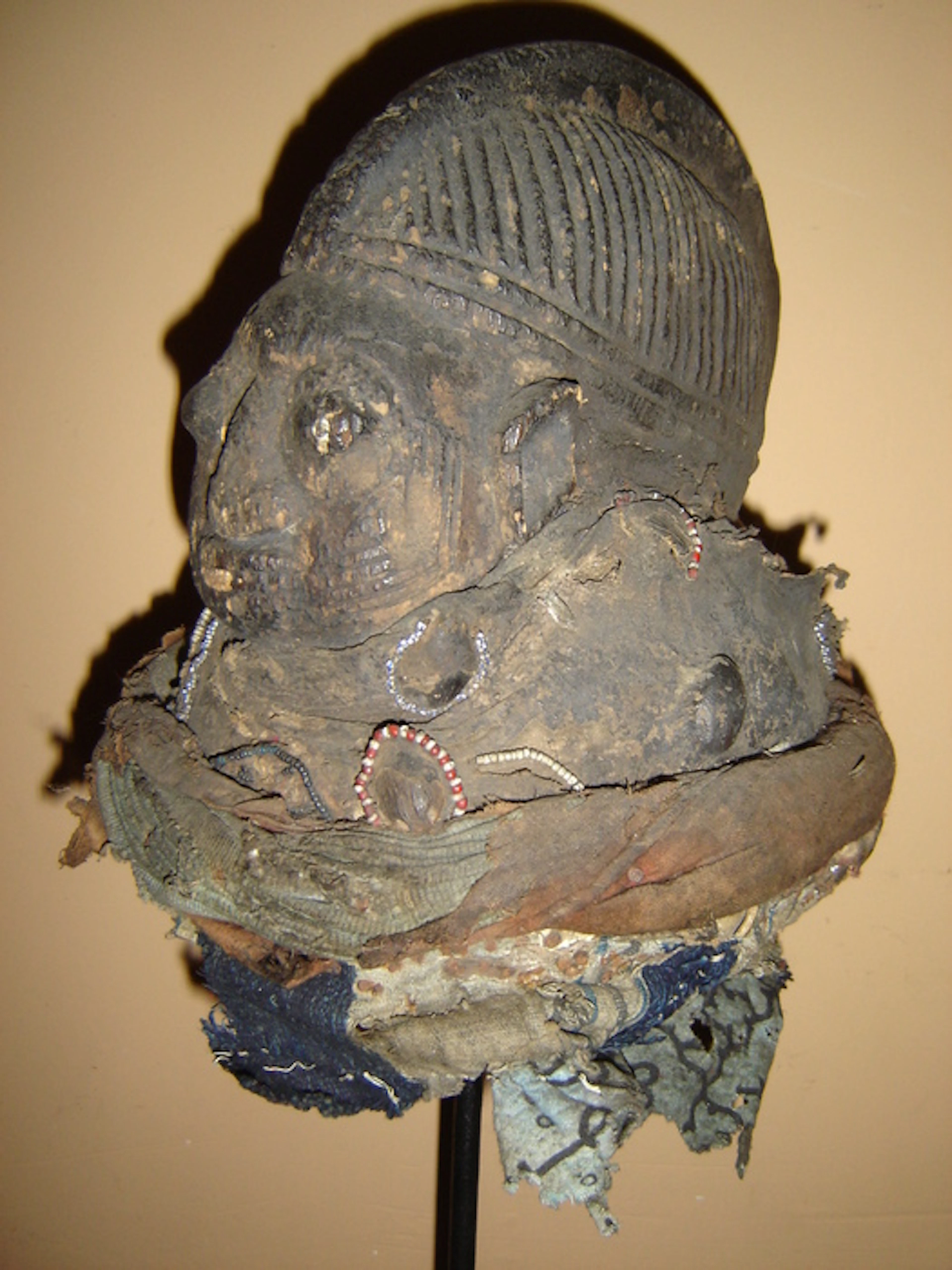 Old EGUNGUN helmet mask – YORUBA – Nigeria