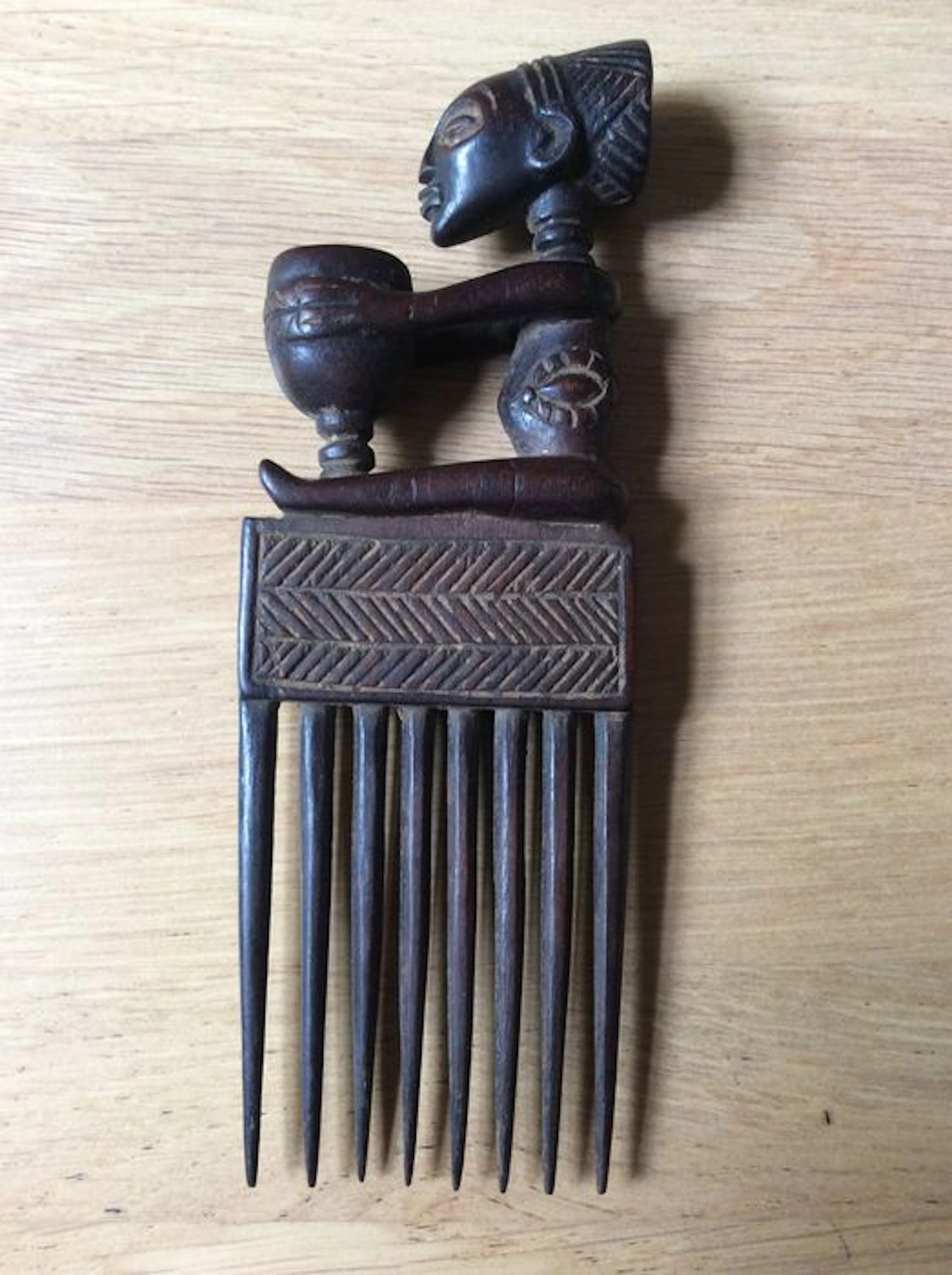 Decorative comb – LUBA/HEMBA – Former Belgian Congo