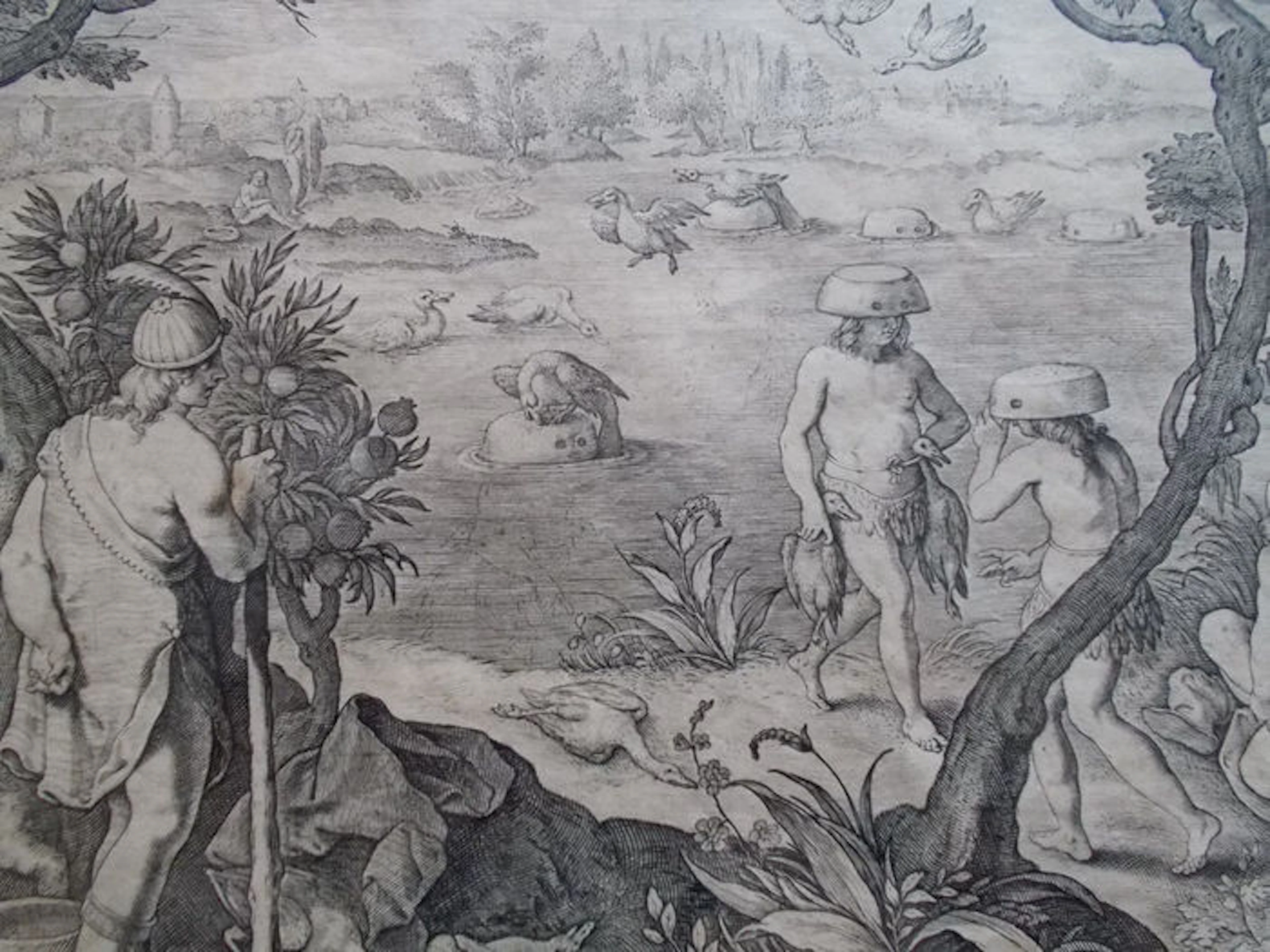Jan van der Straet (1523-1605) and Ioan Galle - Venationes Ferarum series - ca. 1580,