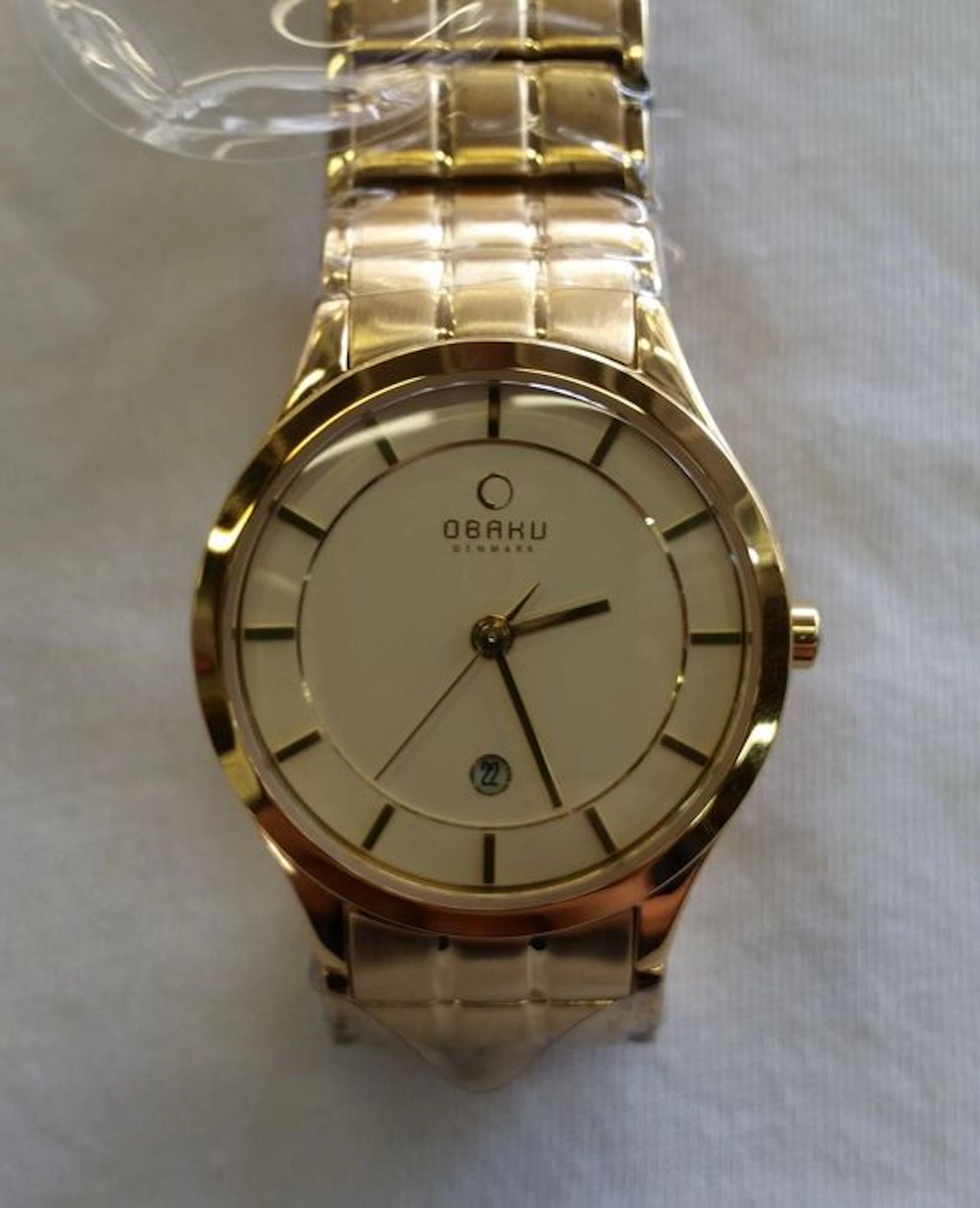 Obaku Denmark – ladies' wristwatch – never worn