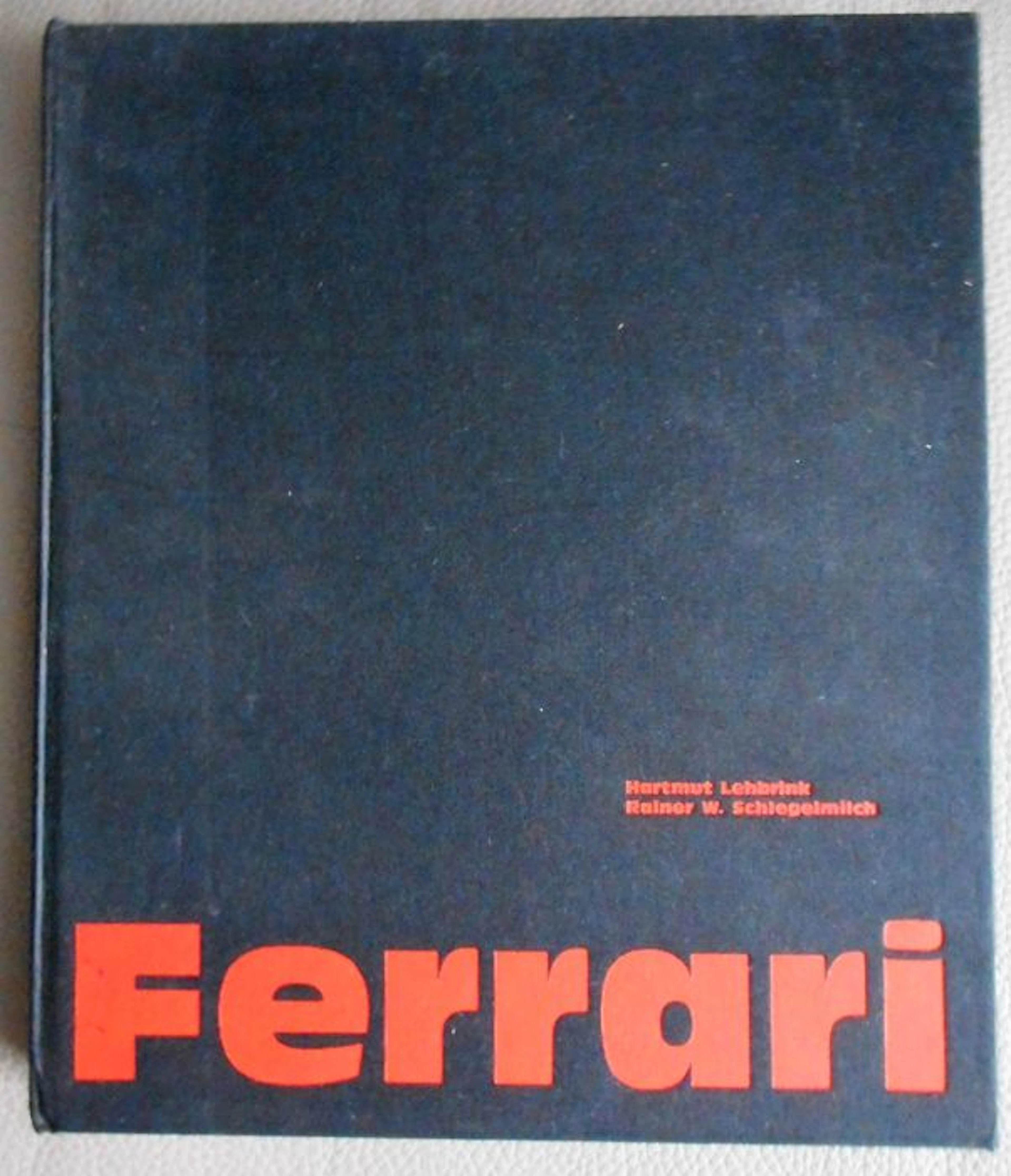 Ferrari / Pininfarina - 4 Books - 3x Ferrari and 1x Pininfarina - 3 with cloth covers and 1 soft cover