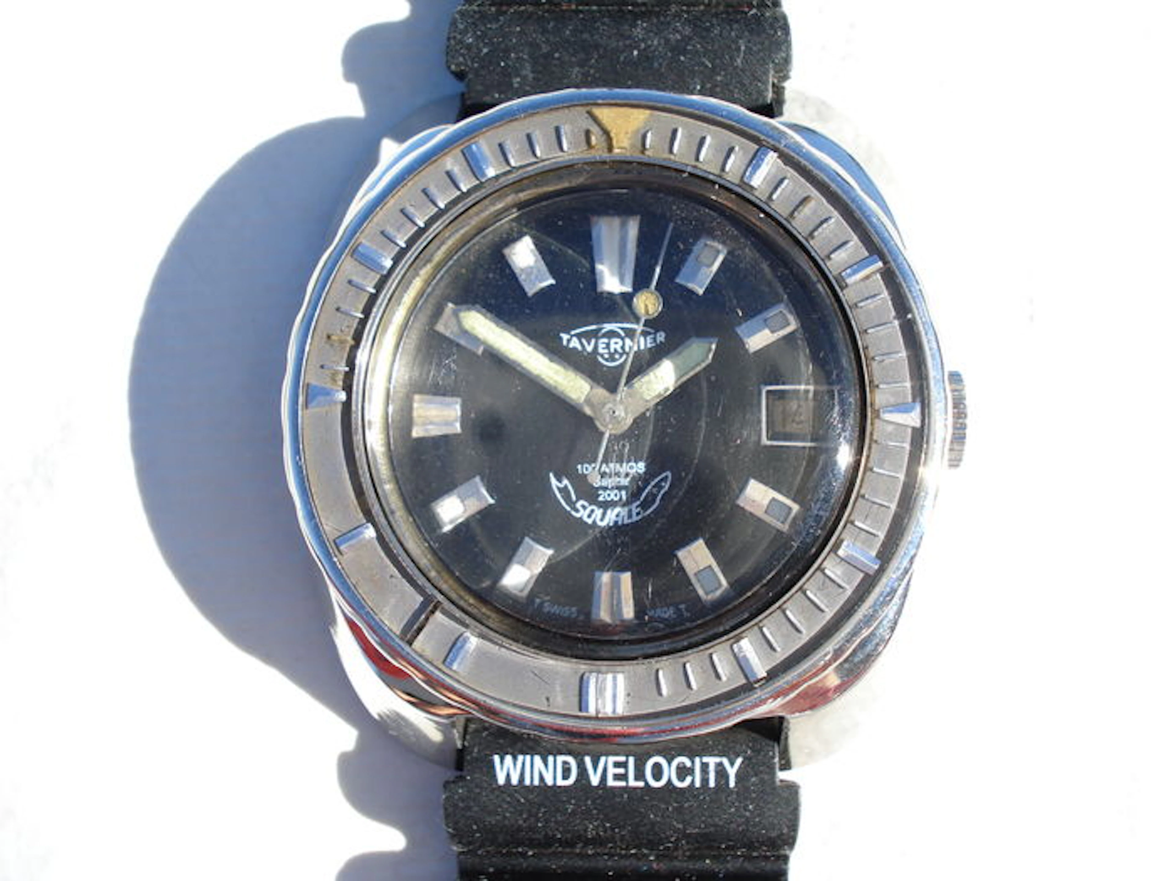 SQUALE 100 atmosfere. Men's wristwatch, 1970s.
