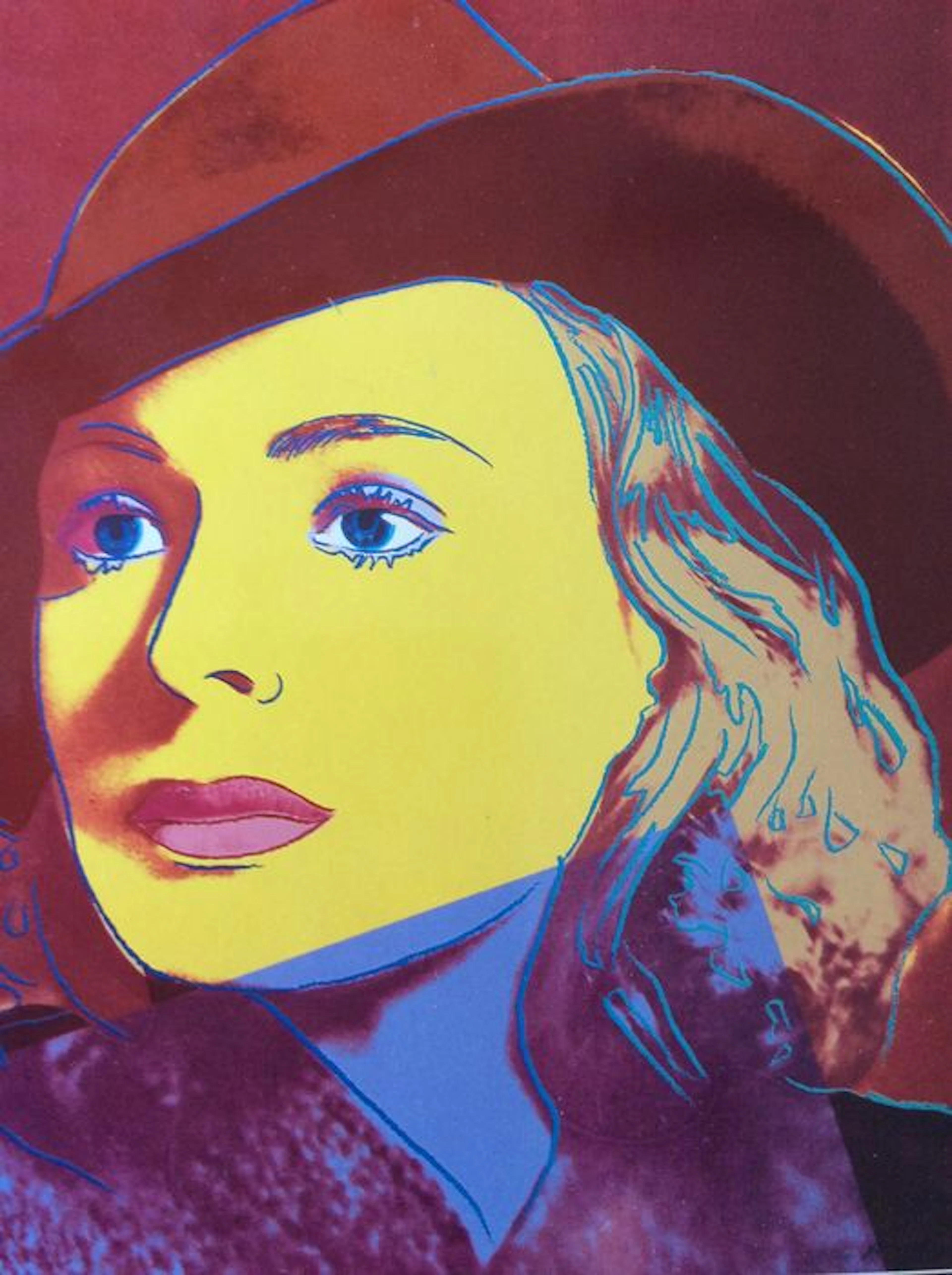 Andy Warhol (after) - Ingrid Bergman herself